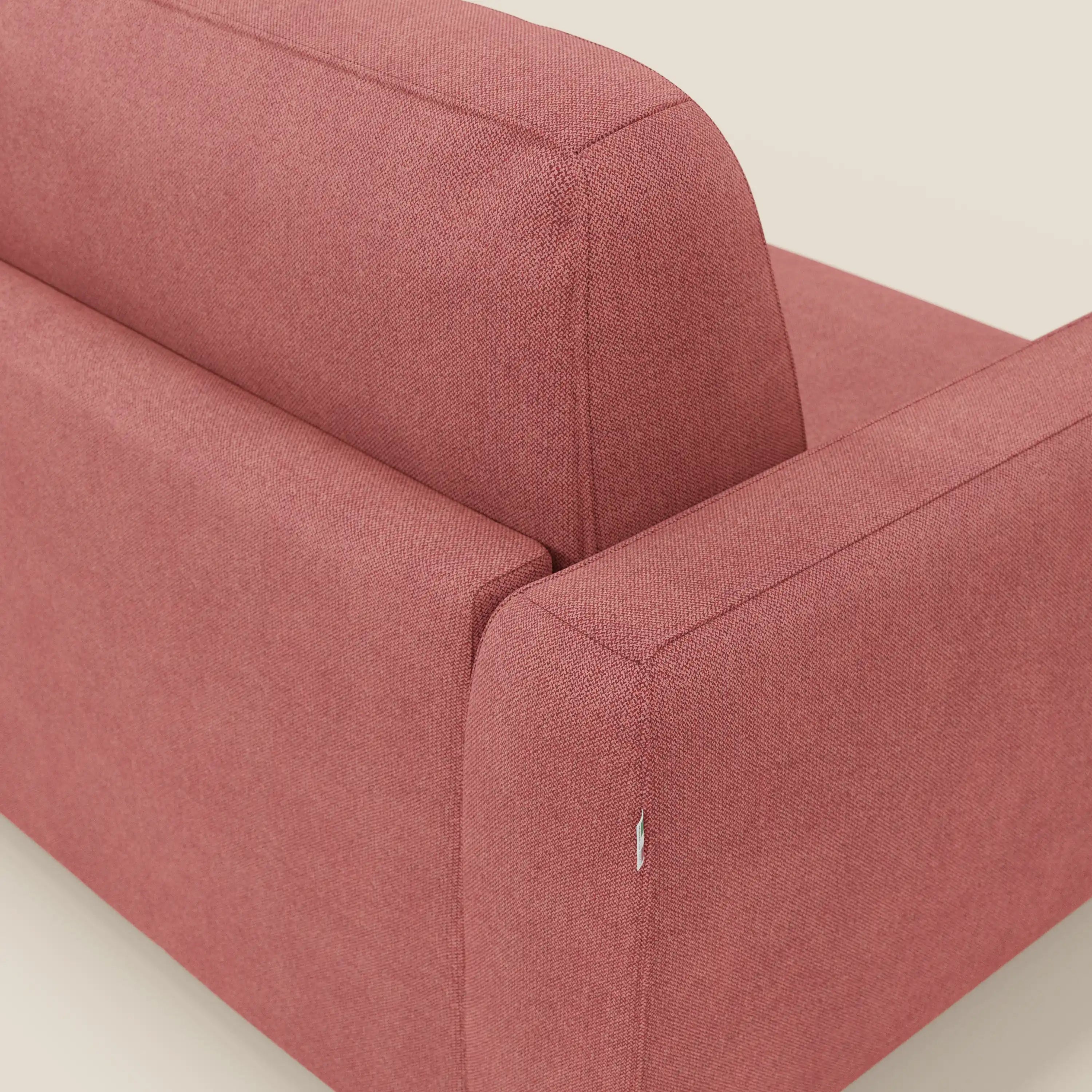 Leonida divano letto sfoderabile e materasso H18 cm - vano portaguanciali in tessuto Smacchiabile T23 - divitt.sbs