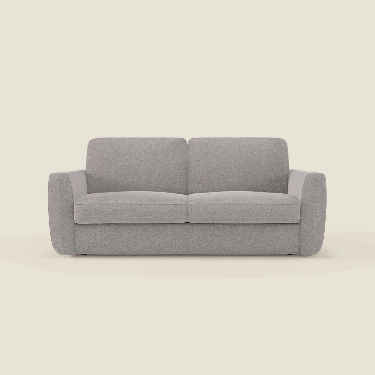 Leonida divano letto sfoderabile e materasso H18 cm - vano portaguanciali in tessuto Smacchiabile T23 - divitt.sbs