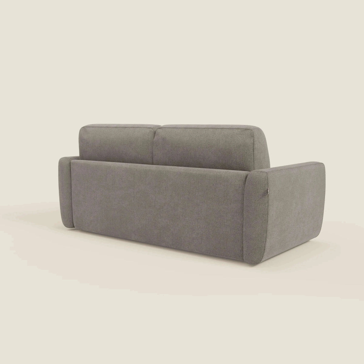 Leonida divano letto sfoderabile e materasso H18 cm - vano portaguanciali in tessuto Smacchiabile T23 - divitt.sbs