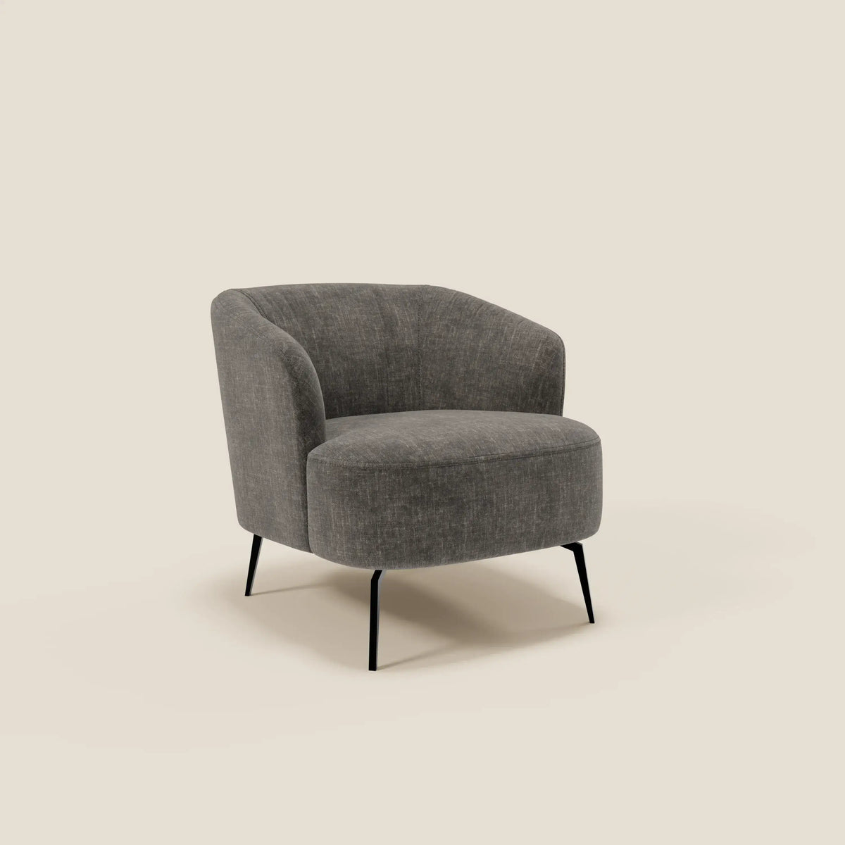 Renoa Poltroncina dall'eleganza moderna in tessuto smacchiabile T24 - divitt.sbs