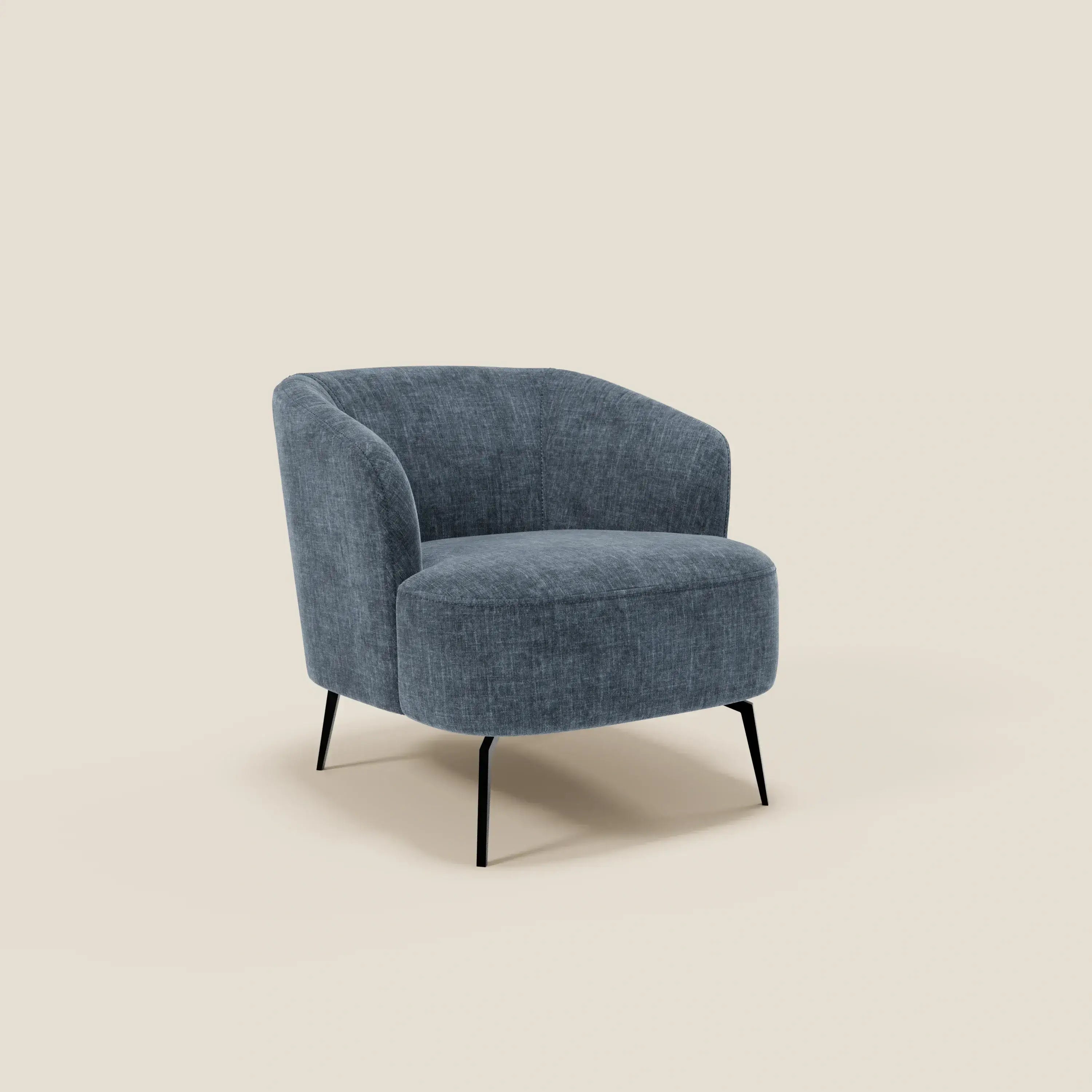 Renoa Poltroncina dall'eleganza moderna in tessuto smacchiabile T24 - divitt.sbs
