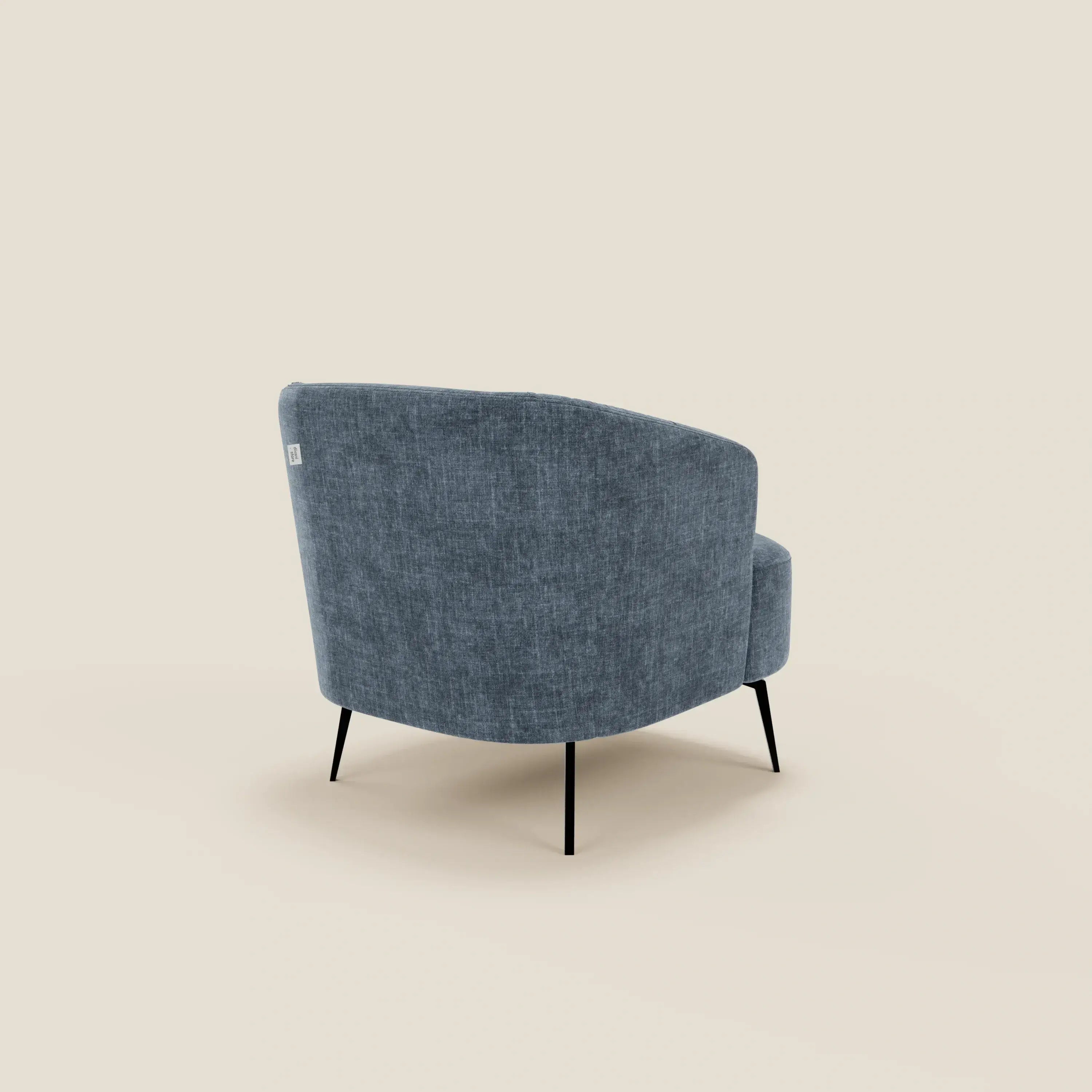 Renoa Poltroncina dall'eleganza moderna in tessuto smacchiabile T24 - divitt.sbs