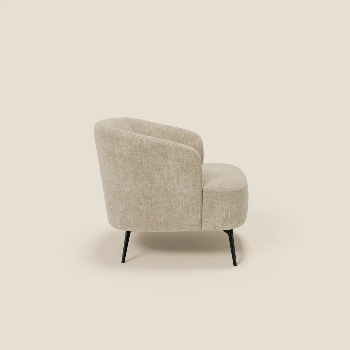 Renoa Poltroncina dall'eleganza moderna in tessuto smacchiabile T24 - divitt.sbs