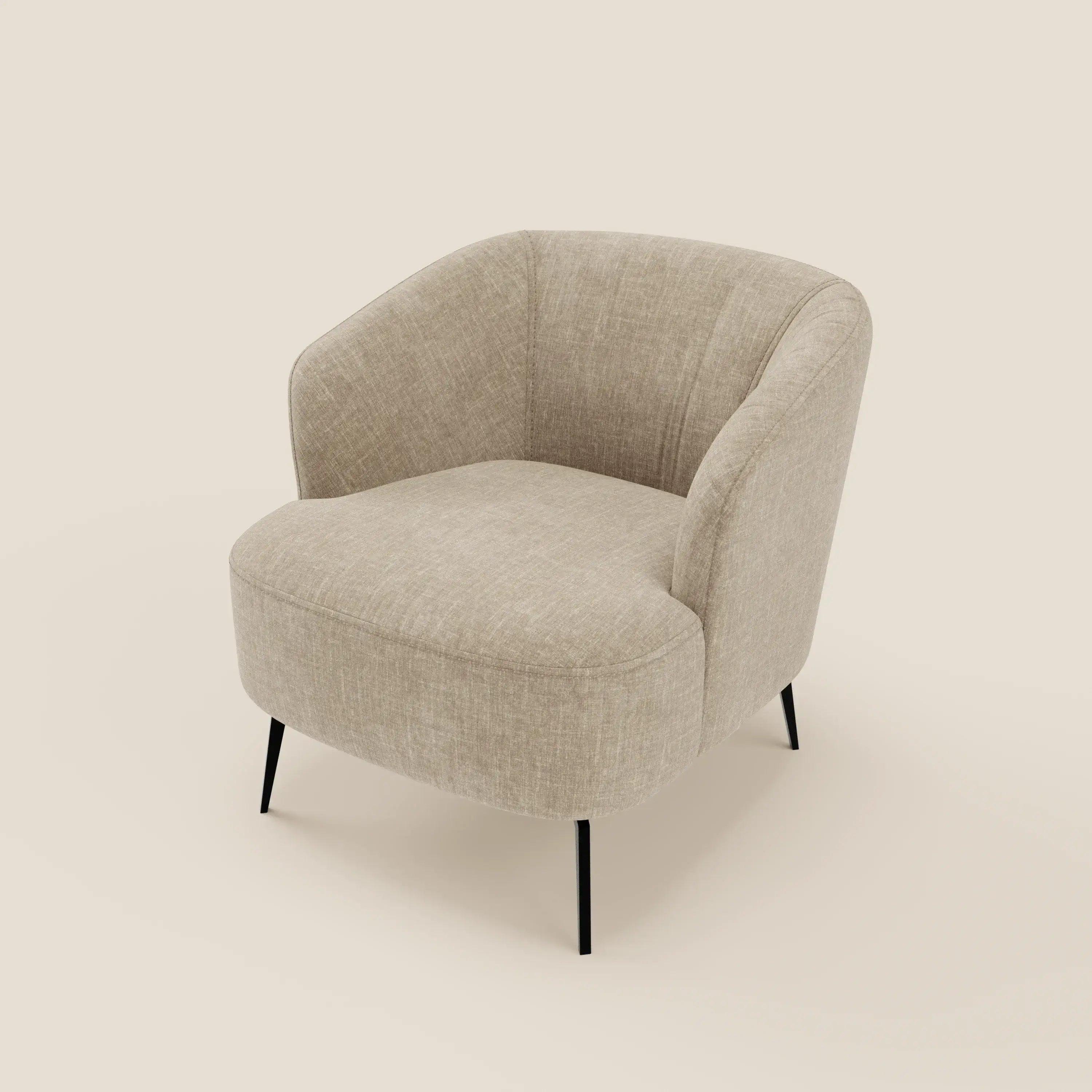 Renoa Poltroncina dall'eleganza moderna in tessuto smacchiabile T24 - divitt.sbs