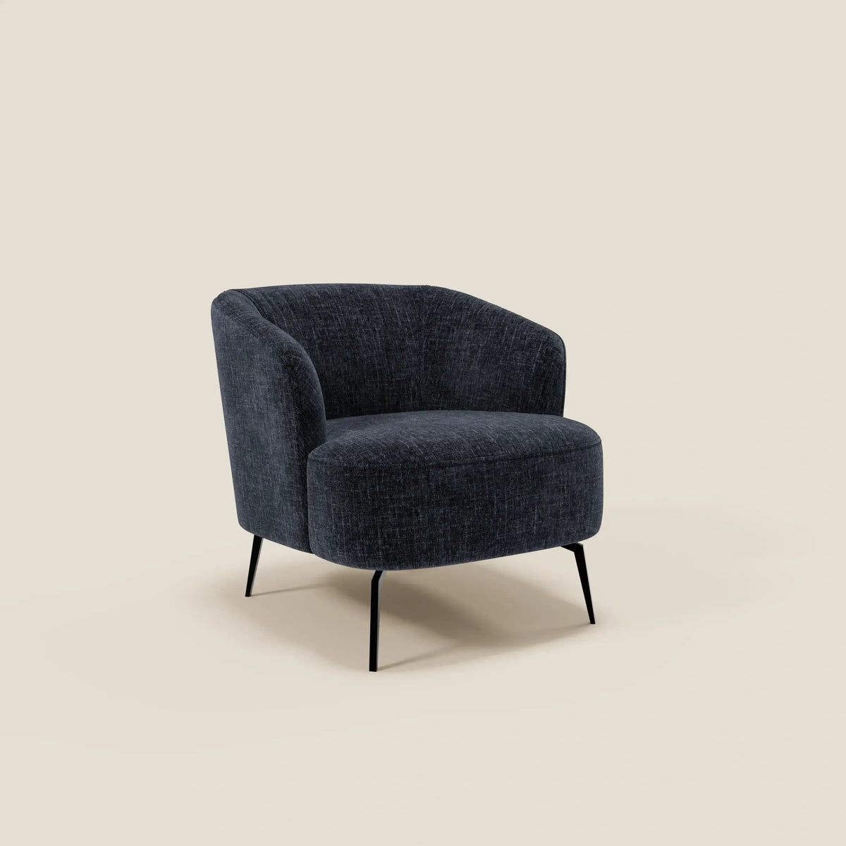 Renoa Poltroncina dall'eleganza moderna in tessuto smacchiabile T24 - divitt.sbs