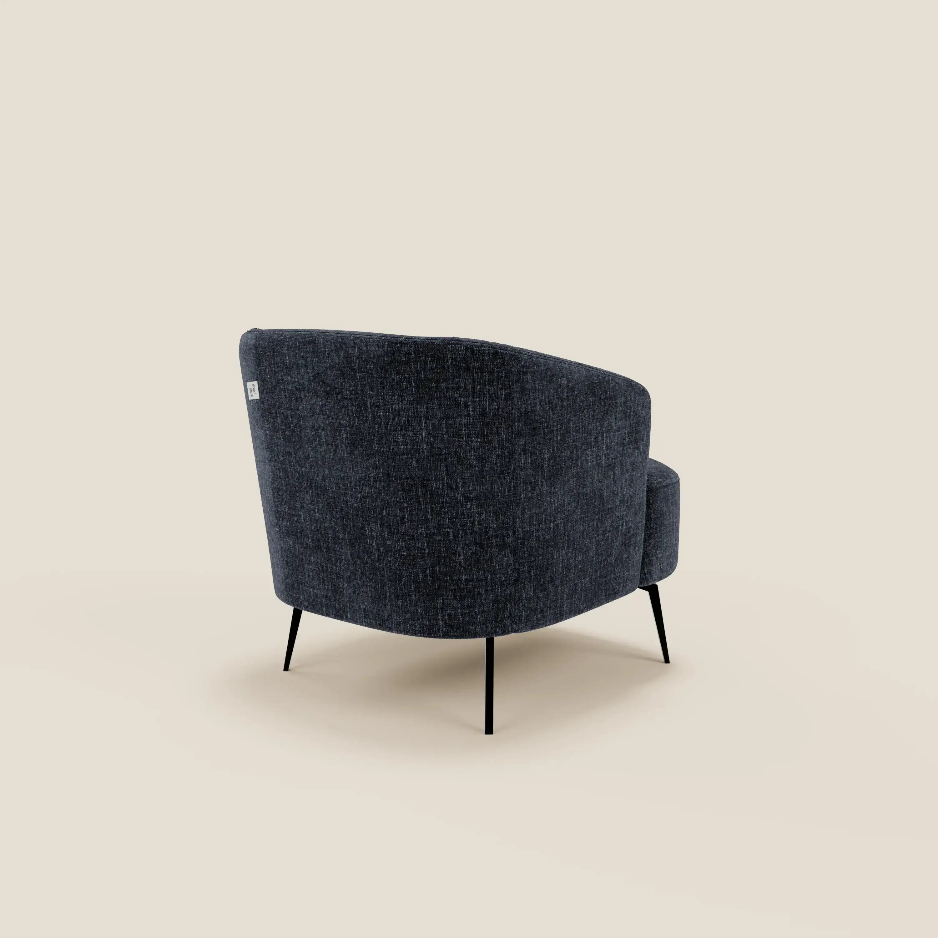 Renoa Poltroncina dall'eleganza moderna in tessuto smacchiabile T24 - divitt.sbs