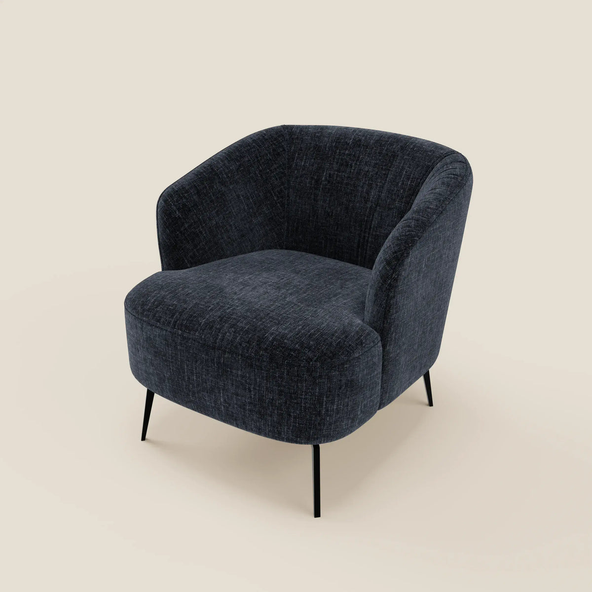 Renoa Poltroncina dall'eleganza moderna in tessuto smacchiabile T24 - divitt.sbs