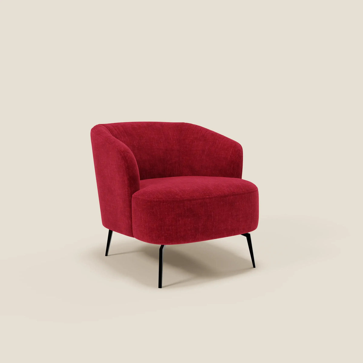 Renoa Poltroncina dall'eleganza moderna in tessuto smacchiabile T24 - divitt.sbs