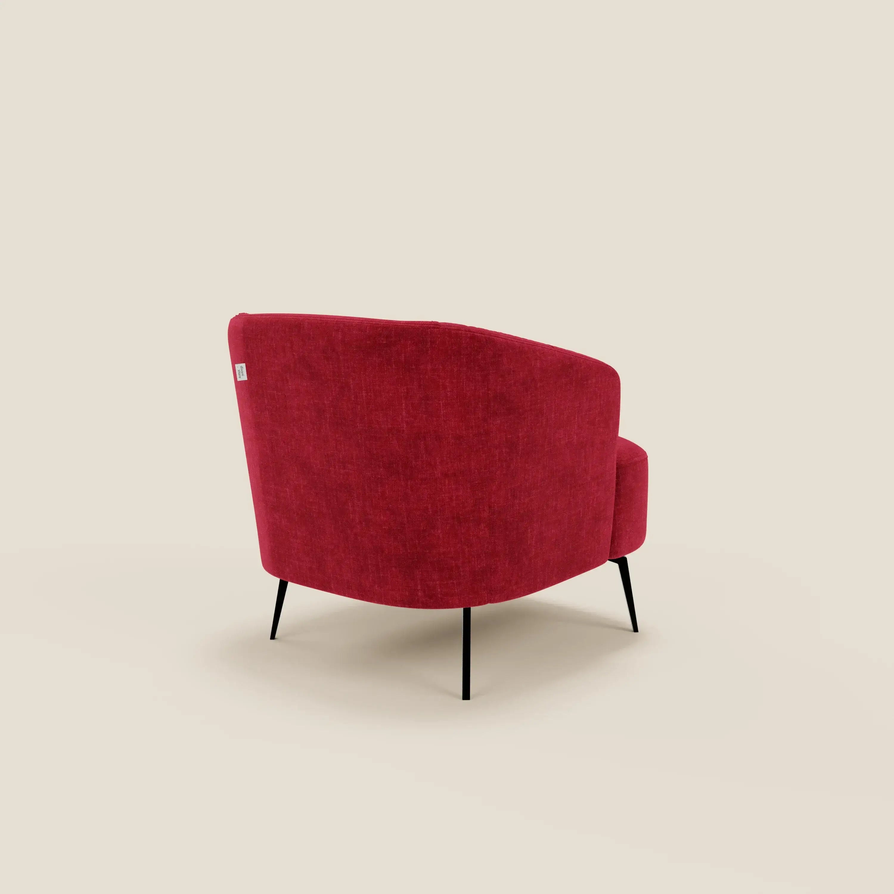 Renoa Poltroncina dall'eleganza moderna in tessuto smacchiabile T24 - divitt.sbs
