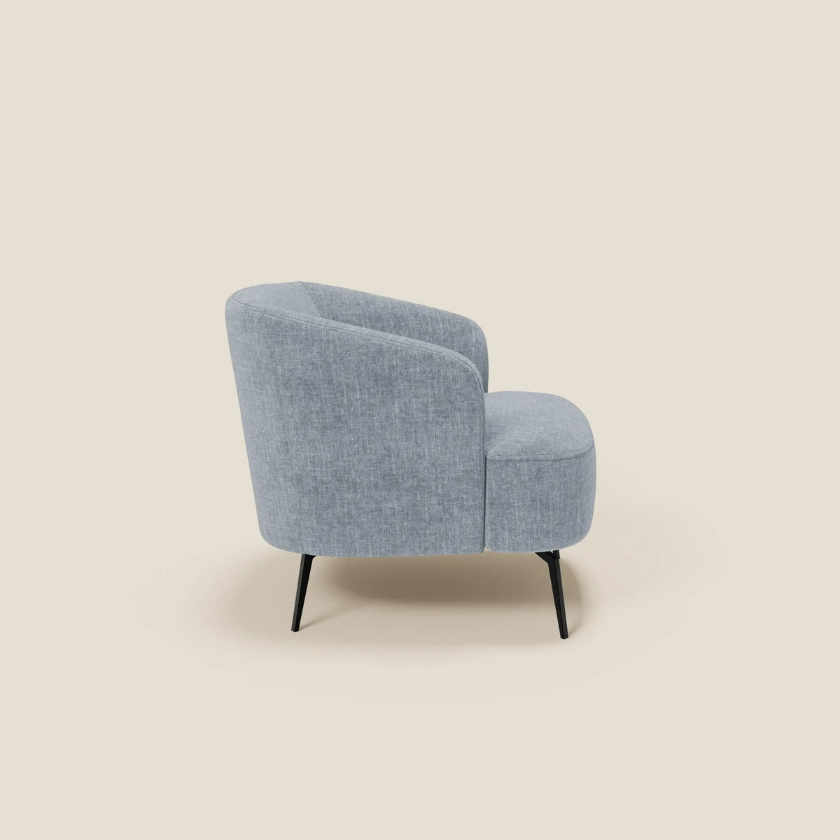 Renoa Poltroncina dall'eleganza moderna in tessuto smacchiabile T24 - divitt.sbs