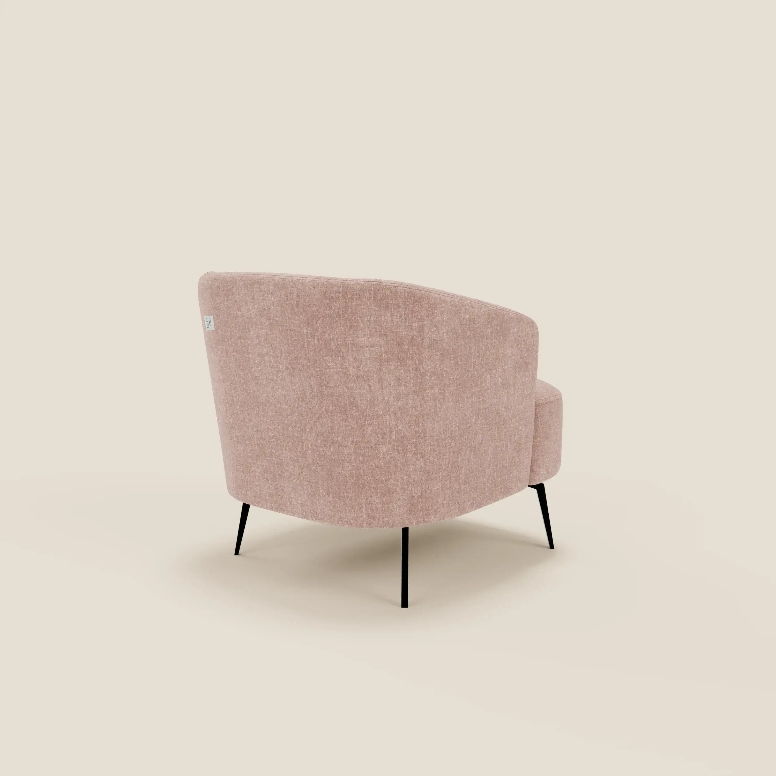 Renoa Poltroncina dall'eleganza moderna in tessuto smacchiabile T24 - divitt.sbs