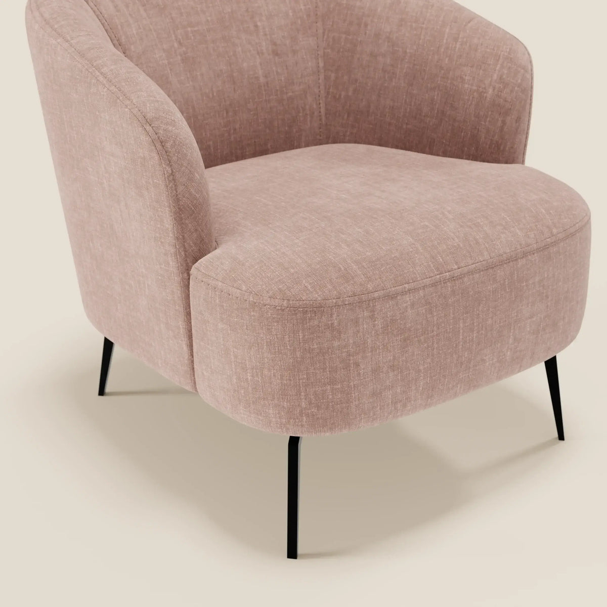 Renoa Poltroncina dall'eleganza moderna in tessuto smacchiabile T24 - divitt.sbs