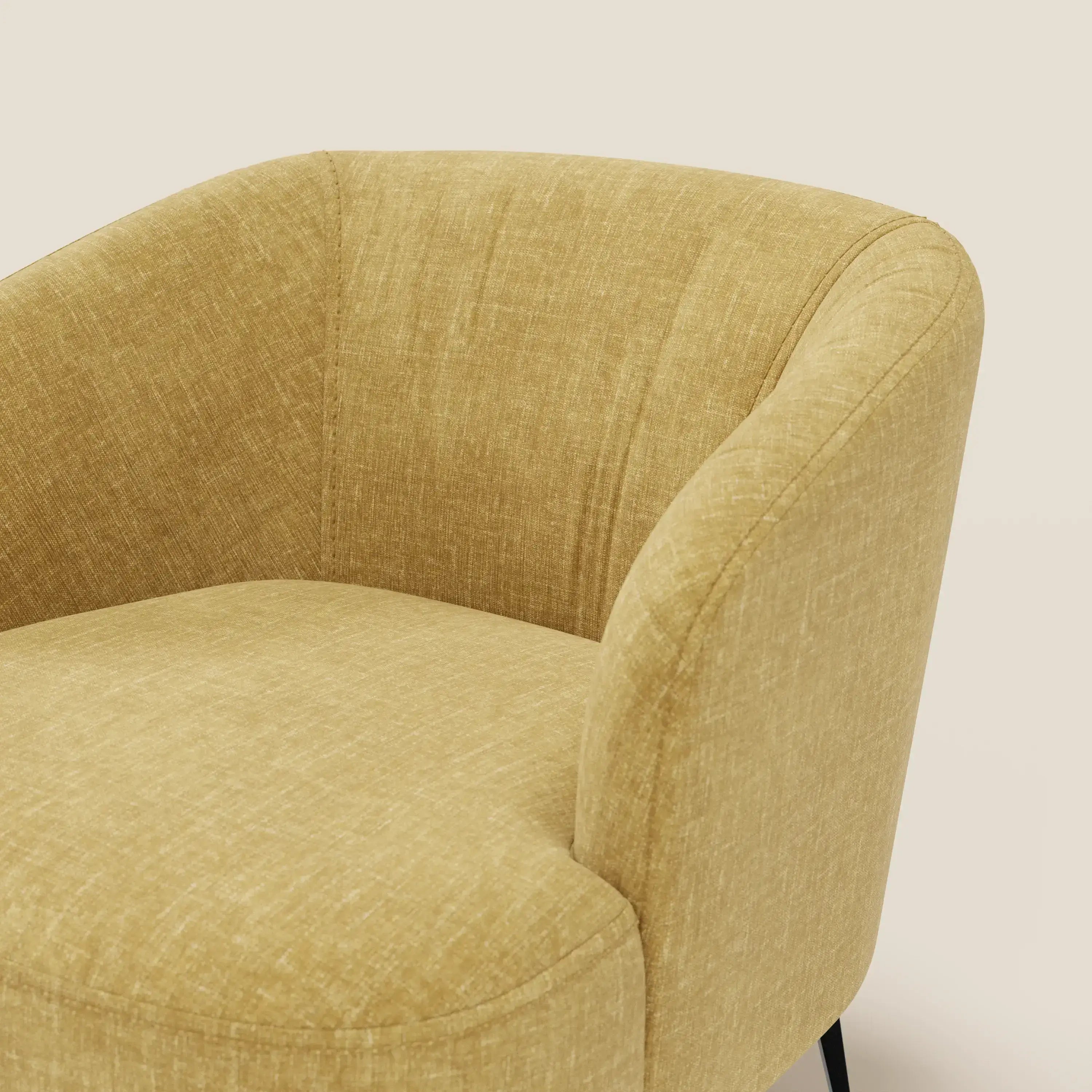 Renoa Poltroncina dall'eleganza moderna in tessuto smacchiabile T24 - divitt.sbs