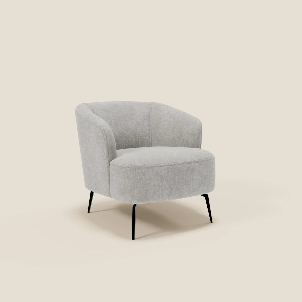 Renoa Poltroncina dall'eleganza moderna in tessuto smacchiabile T24 - divitt.sbs