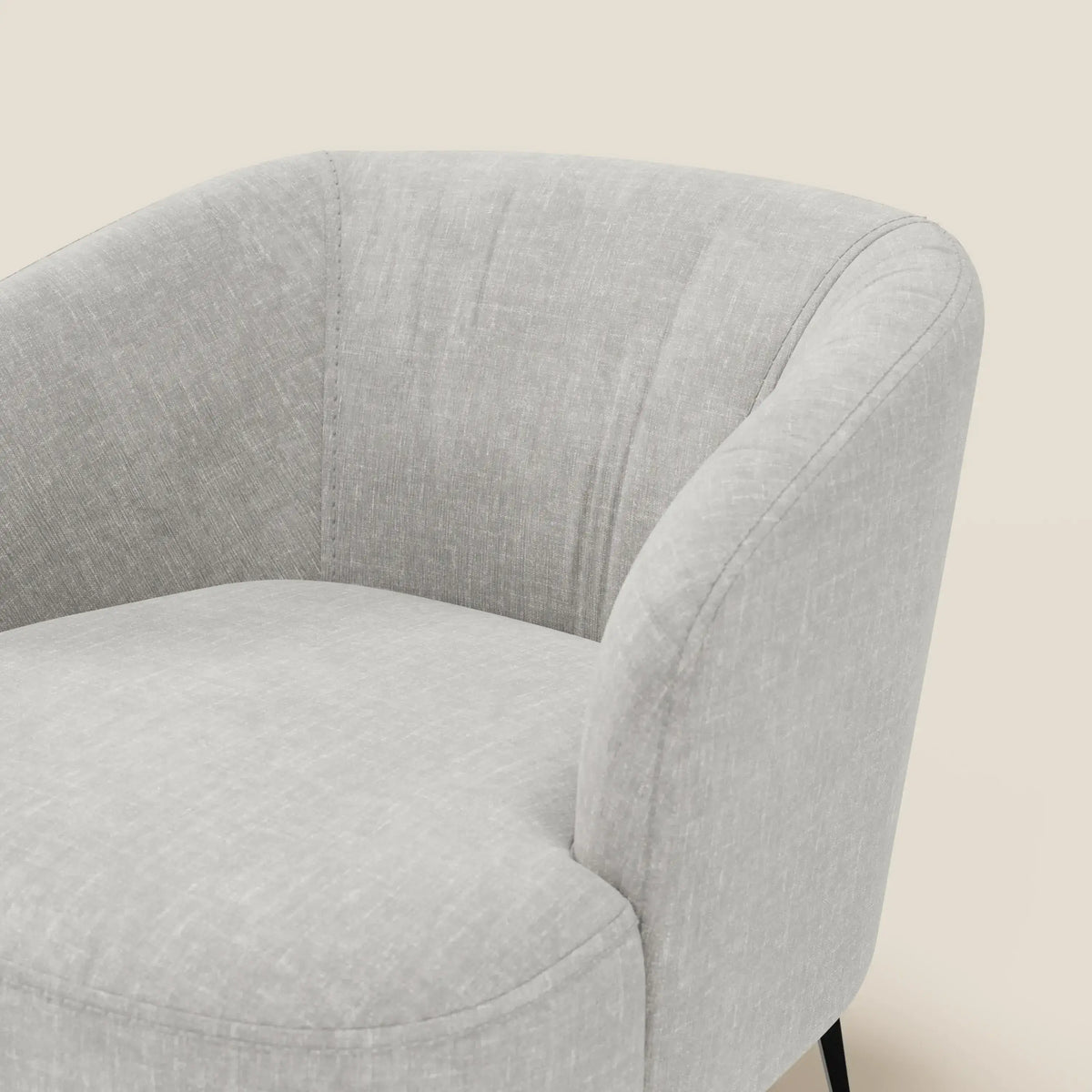Renoa Poltroncina dall'eleganza moderna in tessuto smacchiabile T24 - divitt.sbs