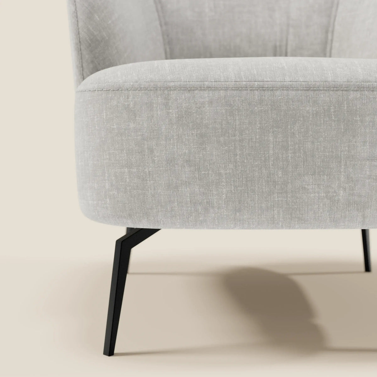 Renoa Poltroncina dall'eleganza moderna in tessuto smacchiabile T24 - divitt.sbs