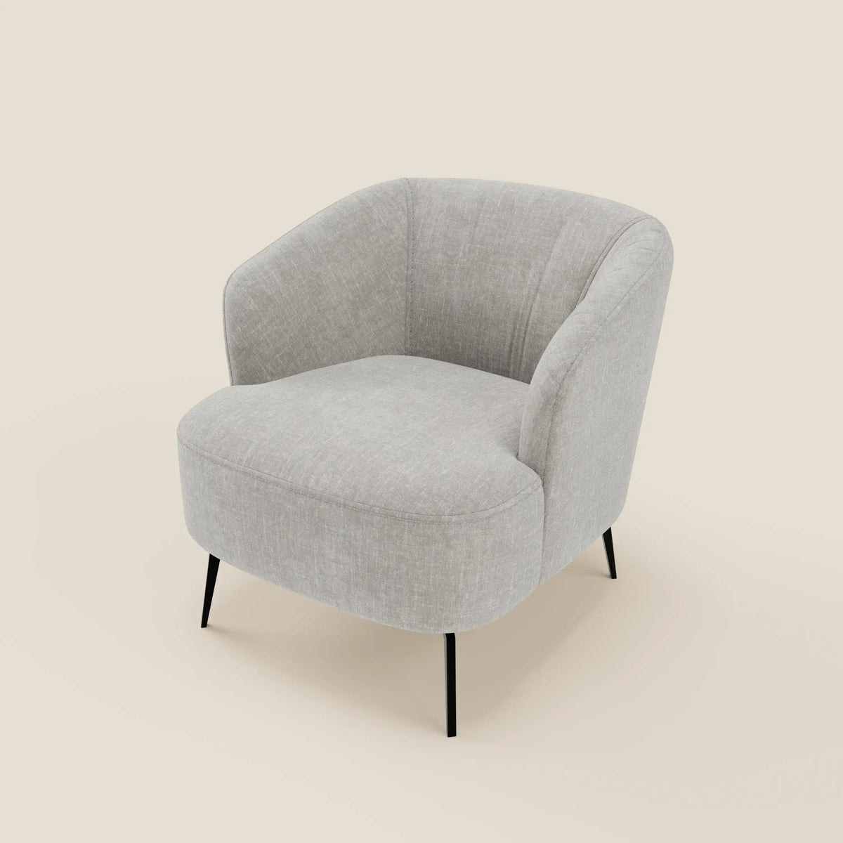 Renoa Poltroncina dall'eleganza moderna in tessuto smacchiabile T24 - divitt.sbs