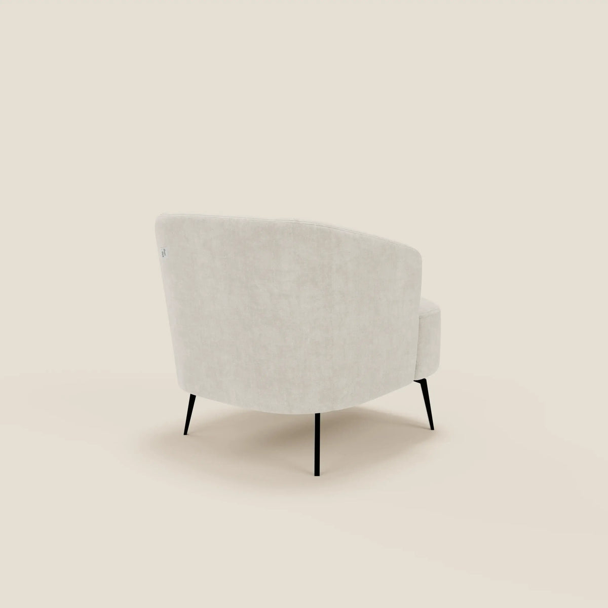 Renoa Poltroncina dall'eleganza moderna in tessuto smacchiabile T24 - divitt.sbs
