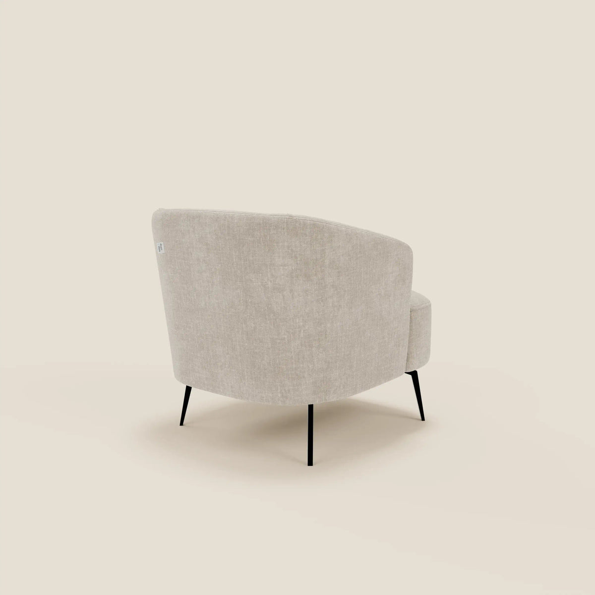 Renoa Poltroncina dall'eleganza moderna in tessuto smacchiabile T24 - divitt.sbs