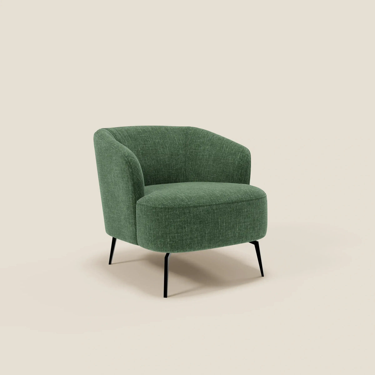 Renoa Poltroncina dall'eleganza moderna in tessuto smacchiabile T24 - divitt.sbs