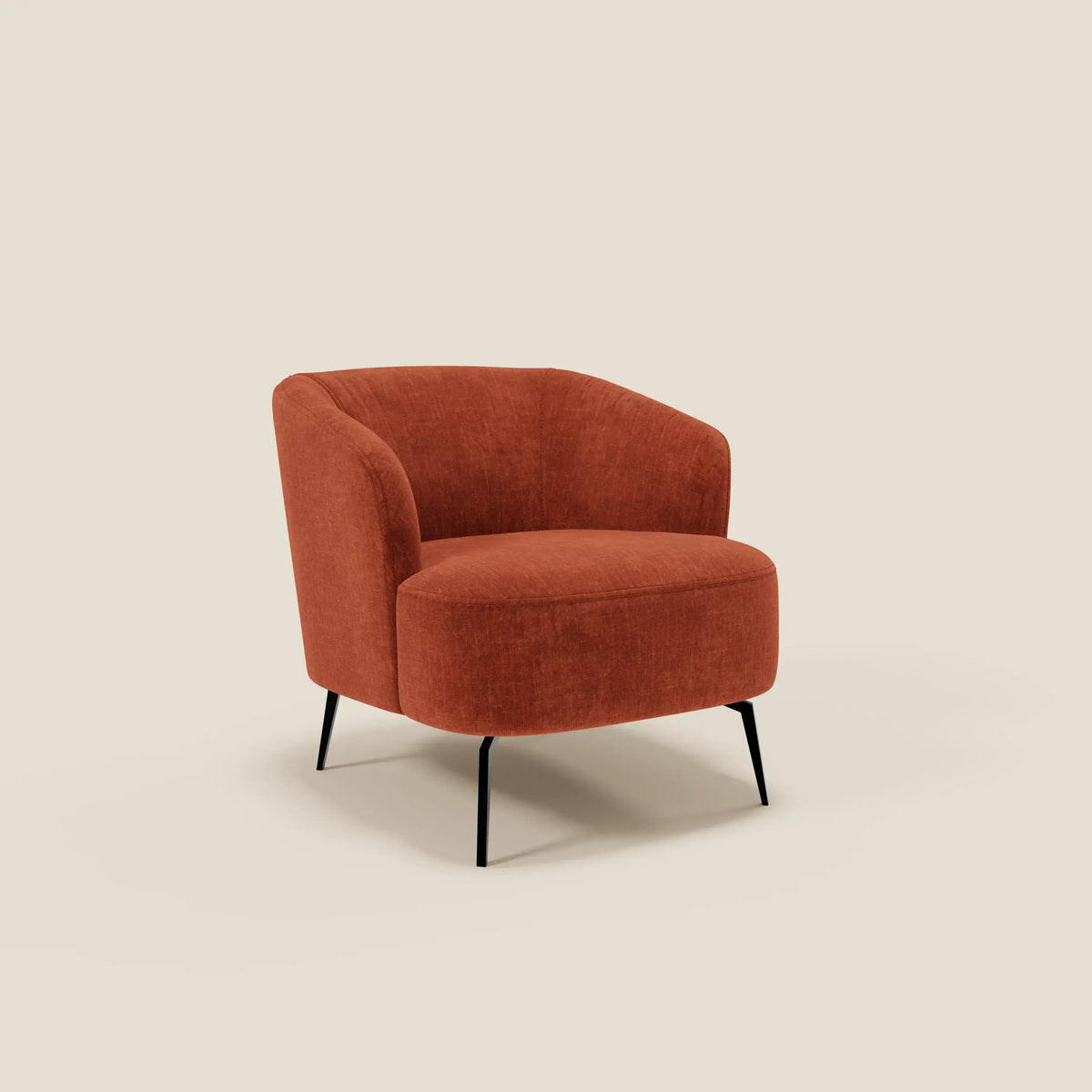 Renoa Poltroncina dall'eleganza moderna in tessuto smacchiabile T24 - divitt.sbs