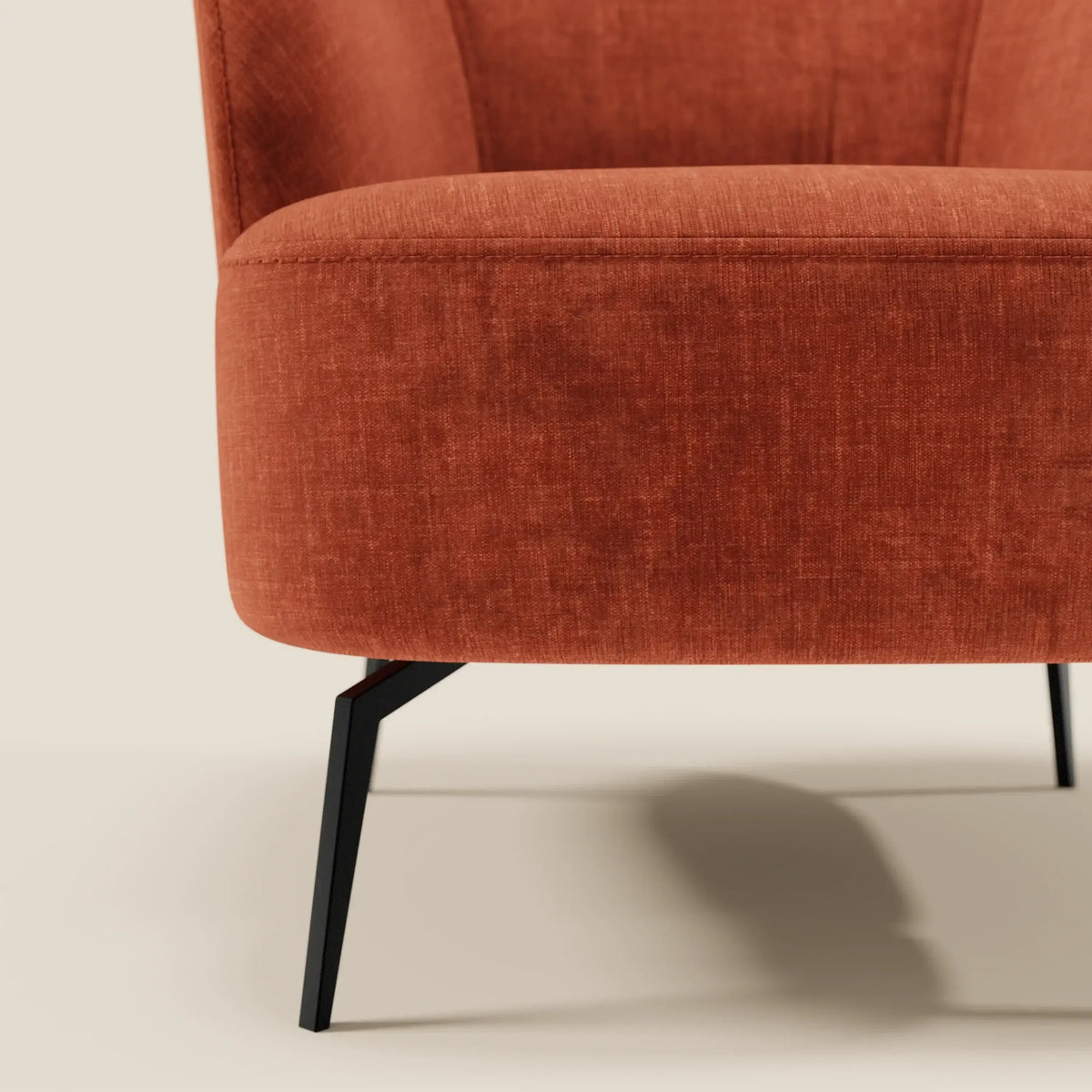 Renoa Poltroncina dall'eleganza moderna in tessuto smacchiabile T24 - divitt.sbs
