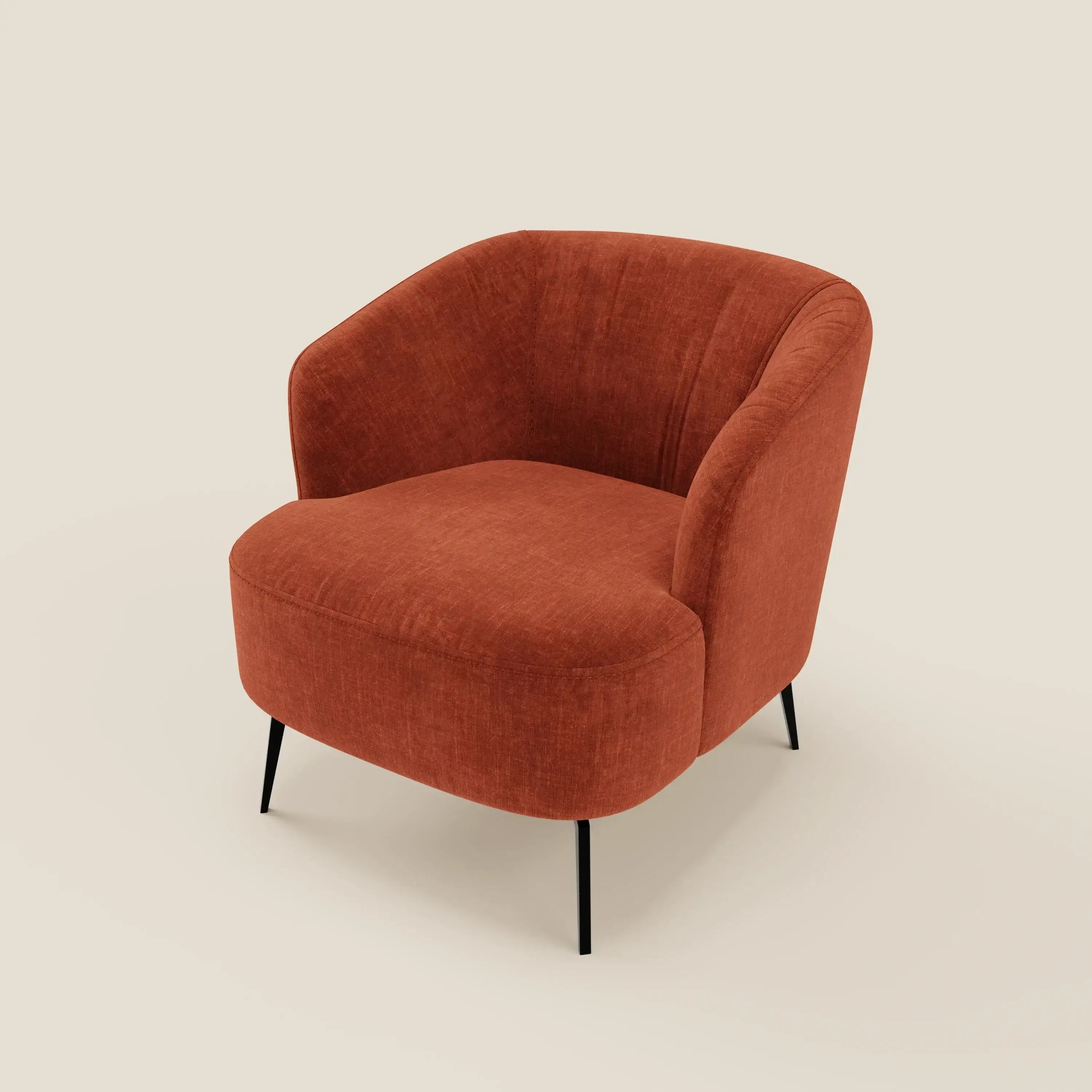 Renoa Poltroncina dall'eleganza moderna in tessuto smacchiabile T24 - divitt.sbs