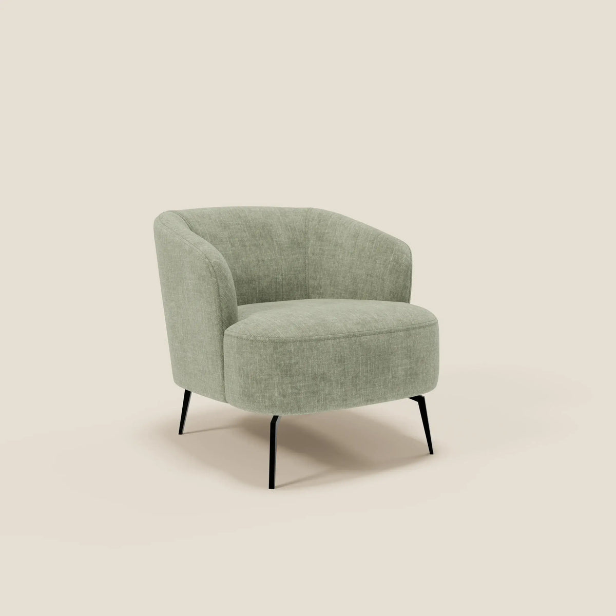 Renoa Poltroncina dall'eleganza moderna in tessuto smacchiabile T24 - divitt.sbs