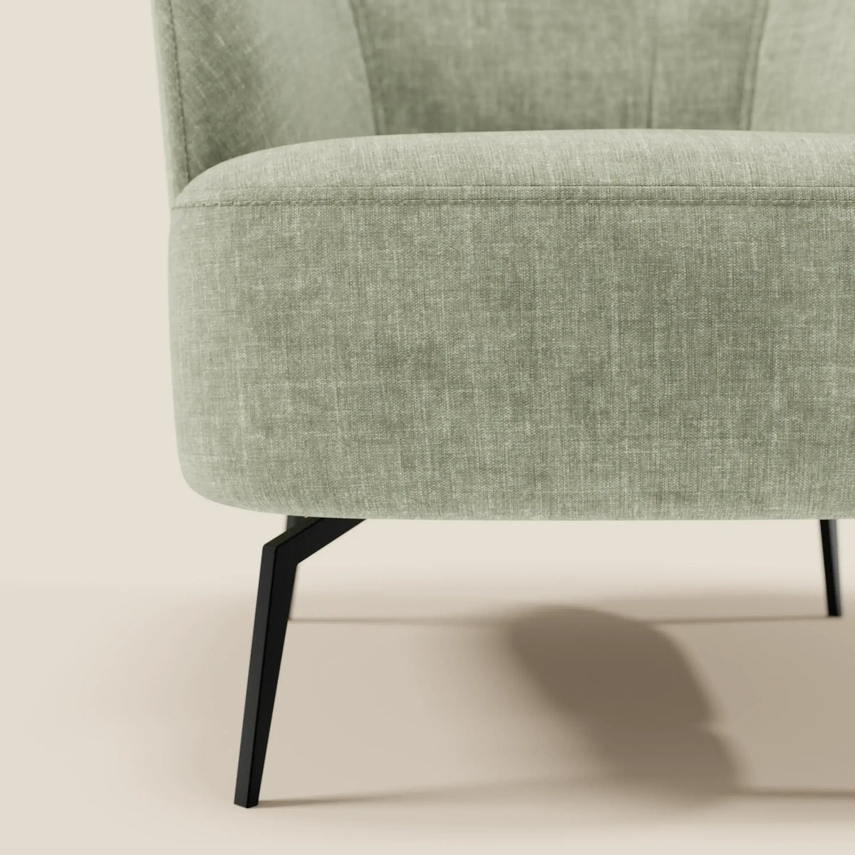 Renoa Poltroncina dall'eleganza moderna in tessuto smacchiabile T24 - divitt.sbs