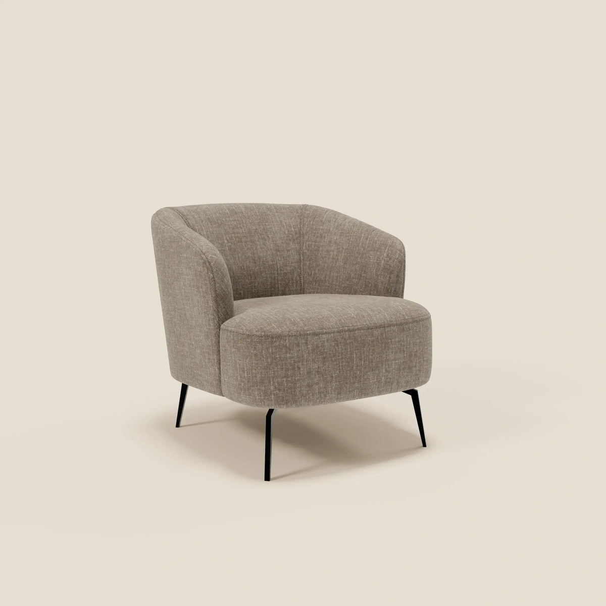 Renoa Poltroncina dall'eleganza moderna in tessuto smacchiabile T24 - divitt.sbs