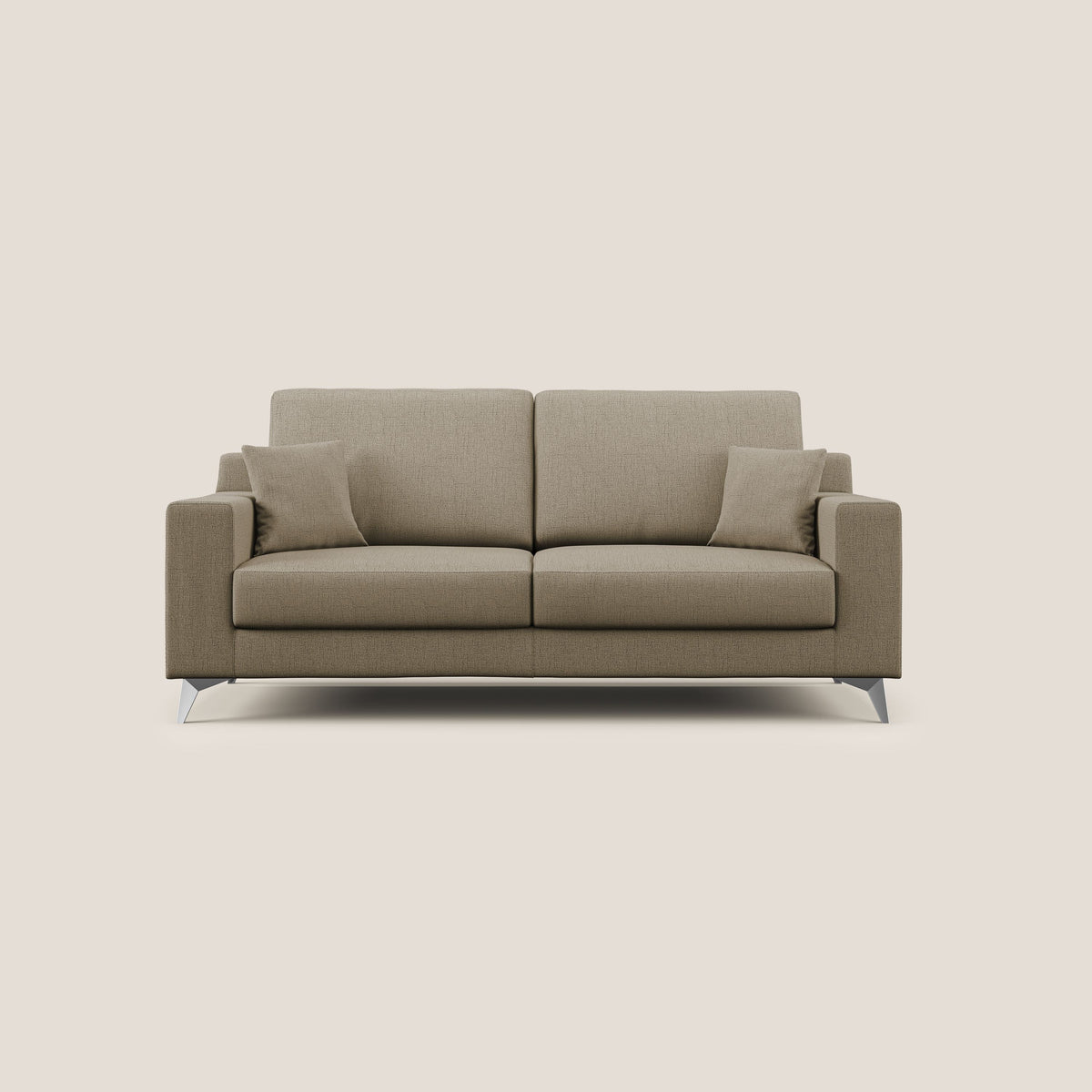 Michael Divano in tessuto impermeabile antimacchia T03 marrone - divitt.sbs