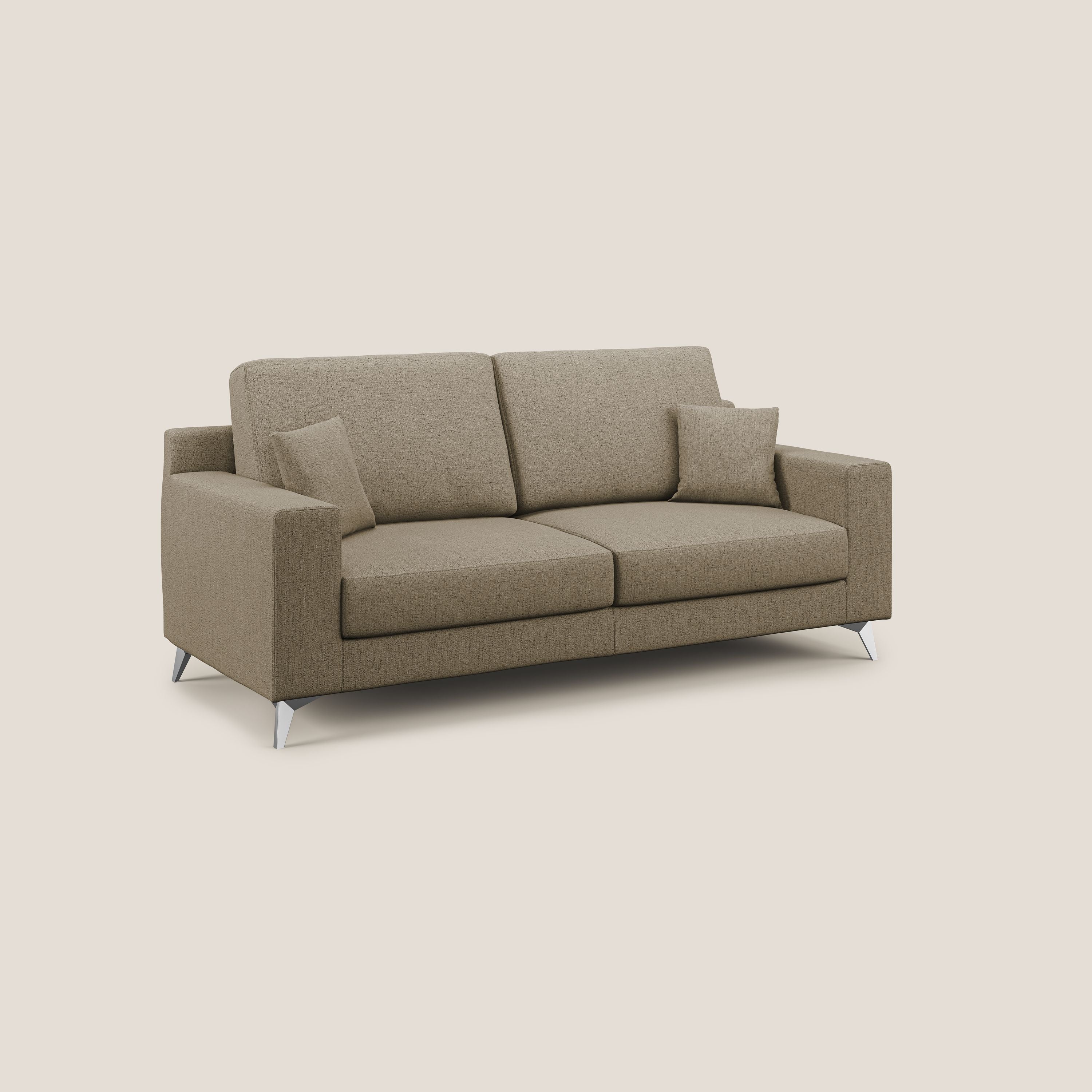 Michael Divano in tessuto impermeabile antimacchia T03 marrone - divitt.sbs