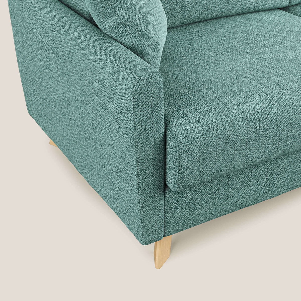 Edgar divano letto angolare in tessuto felis impermeabile T03 - divitt.sbs