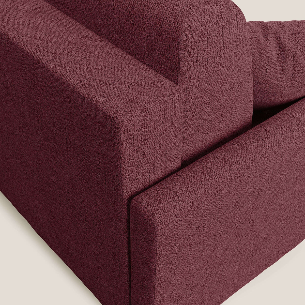 Edgar divano letto matrimoniale in tessuto felis impermeabile T03 - divitt.sbs
