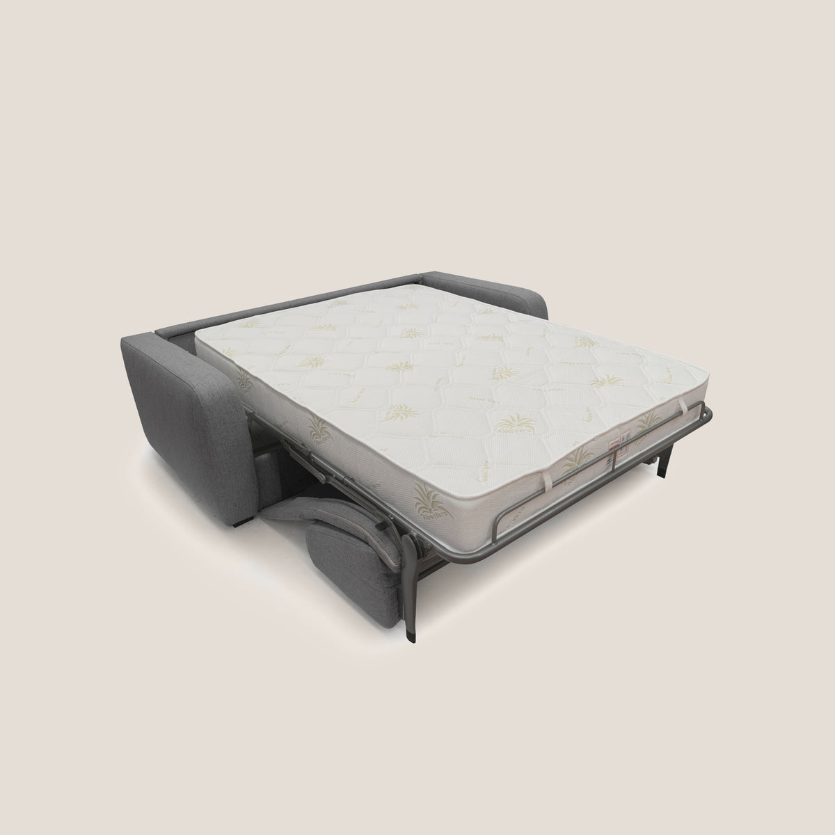 Duna Divano letto matrimoniale con materasso 20 cm in tessuto impermeabile T03 - divitt.sbs