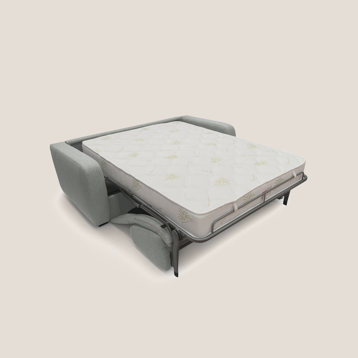 Duna Divano letto matrimoniale con materasso 20 cm in tessuto impermeabile T03 - divitt.sbs