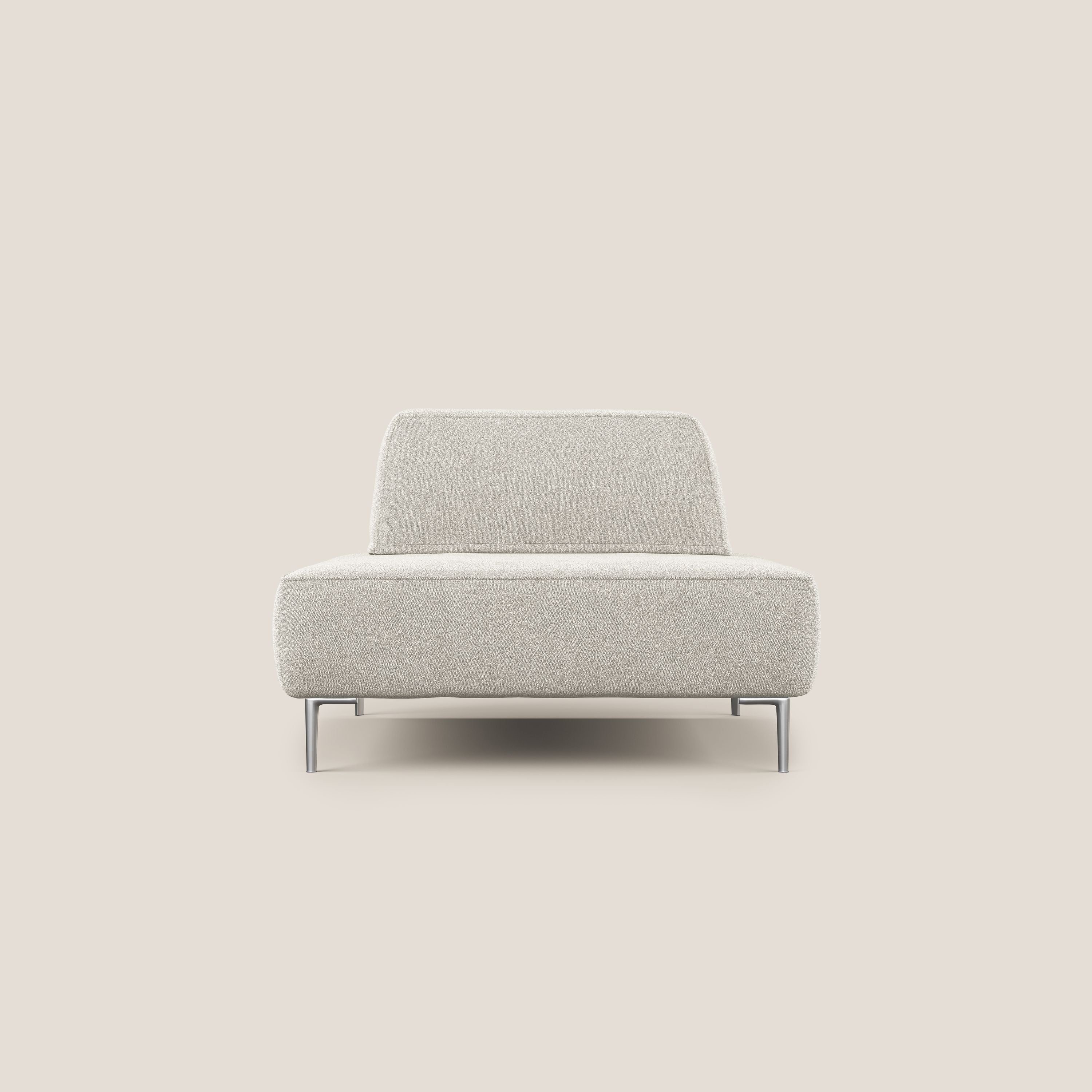 Newton poltrona modulare con schienali movibili T07 bianco - divitt.sbs