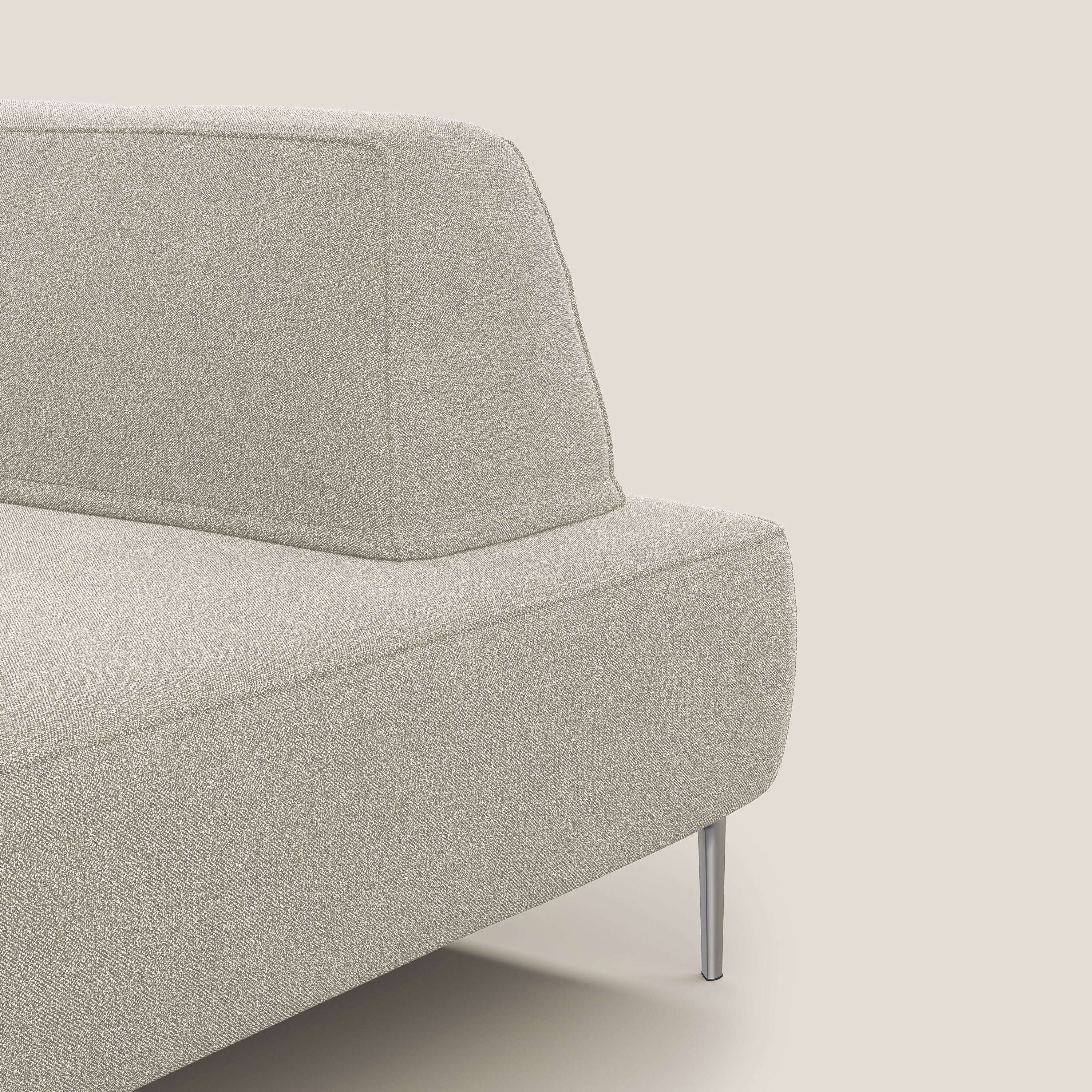 Newton poltrona modulare con schienali movibili T07 bianco - divitt.sbs