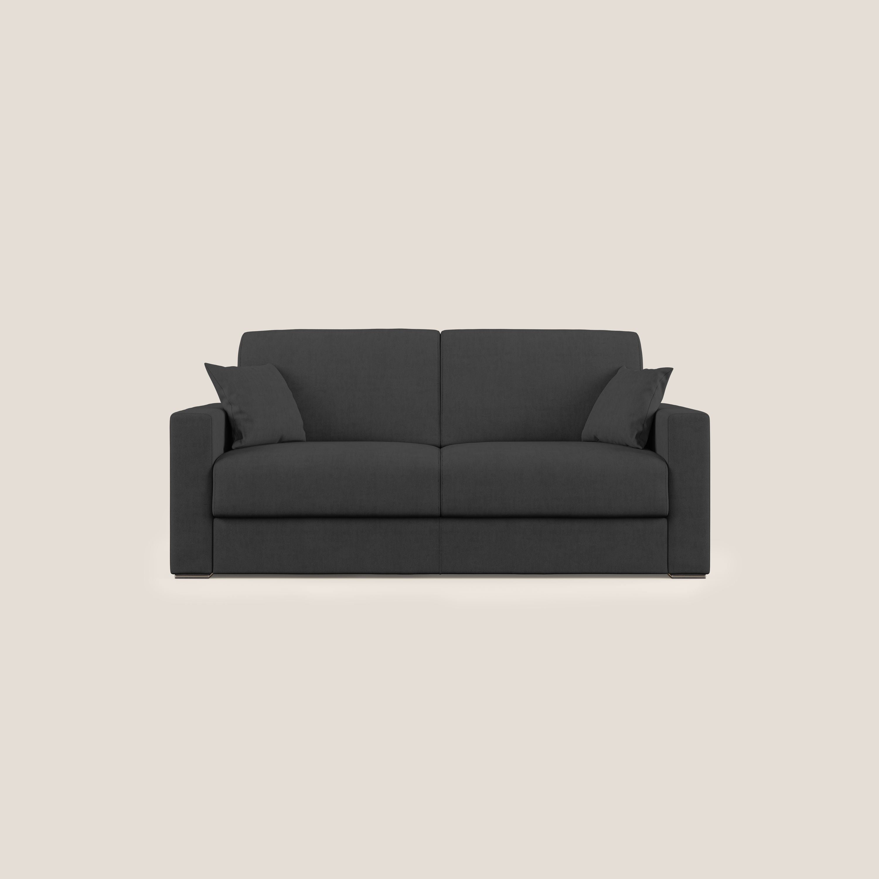 Best Divano letto matrimoniale in tessuto impermeabile T02 nero - divitt.sbs