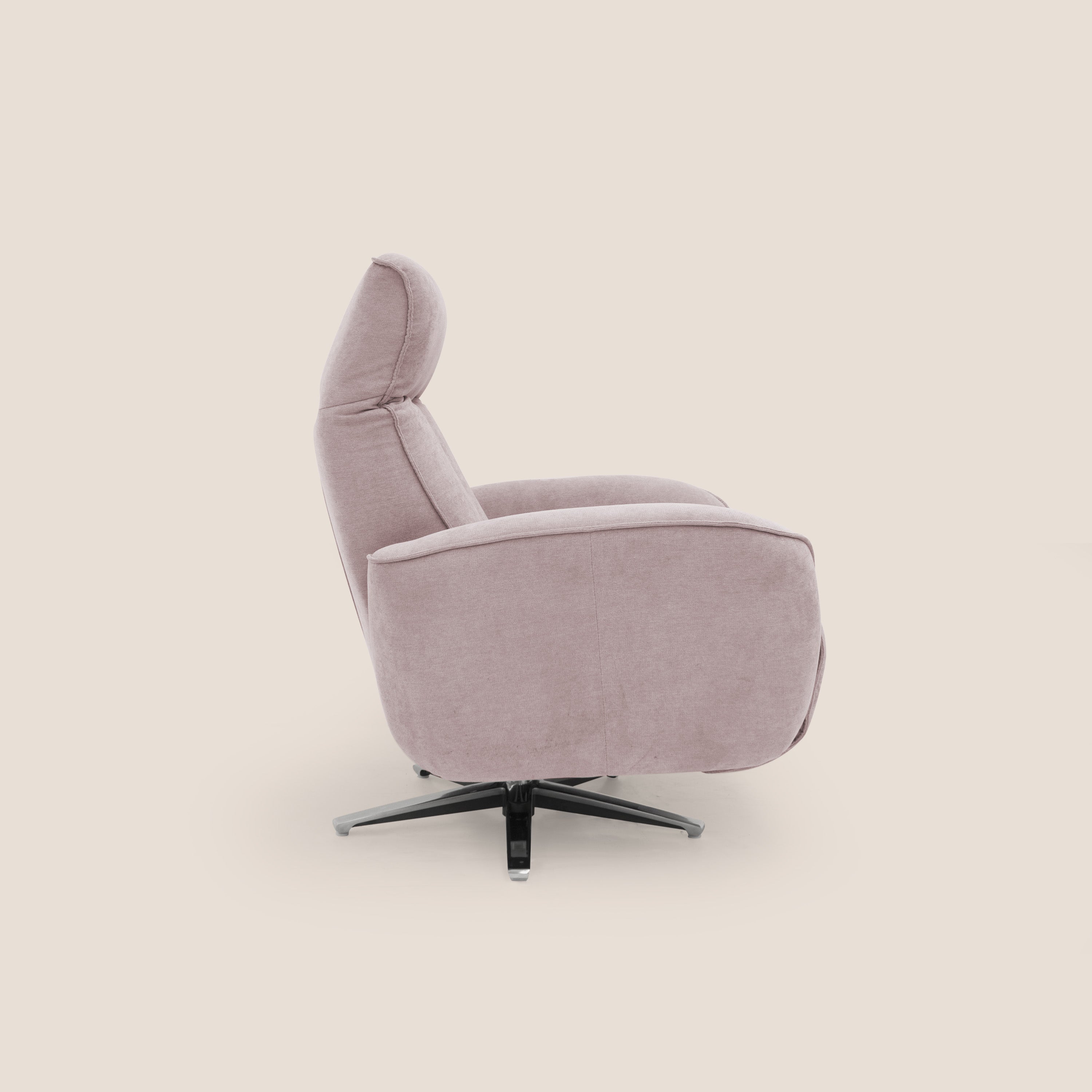 EVA Poltroncina RELAX in morbido tessuto impermeabile T02 rosa - divitt.sbs