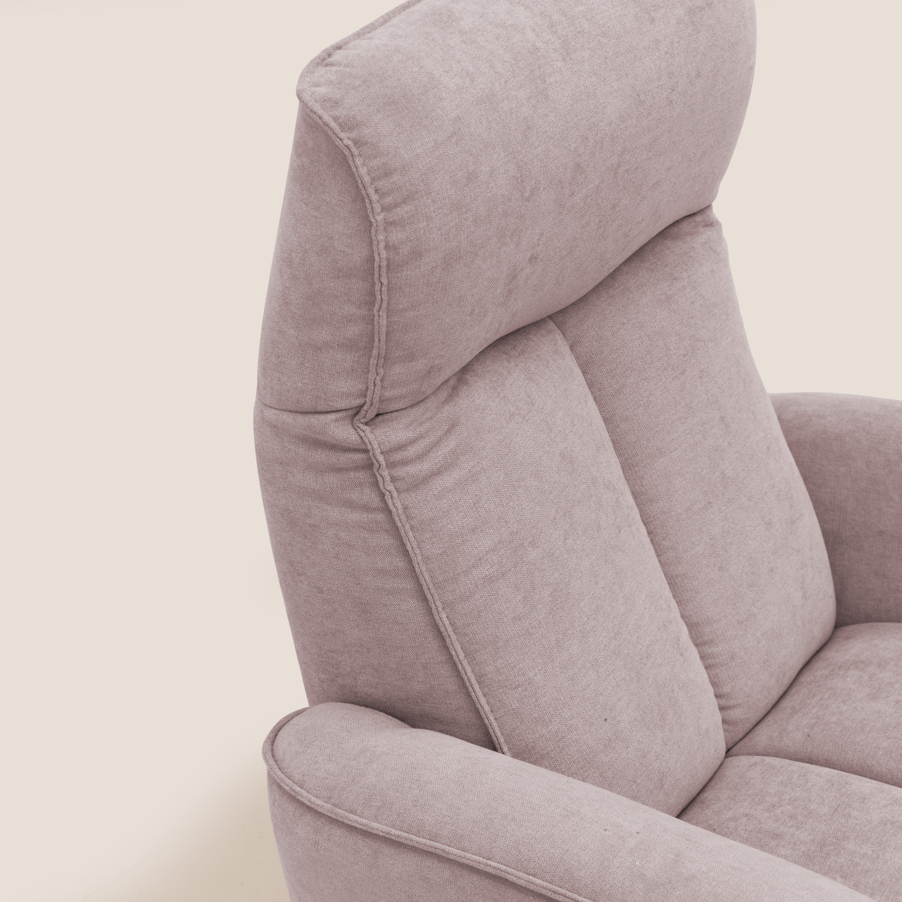 EVA Poltroncina RELAX in morbido tessuto impermeabile T02 rosa - divitt.sbs