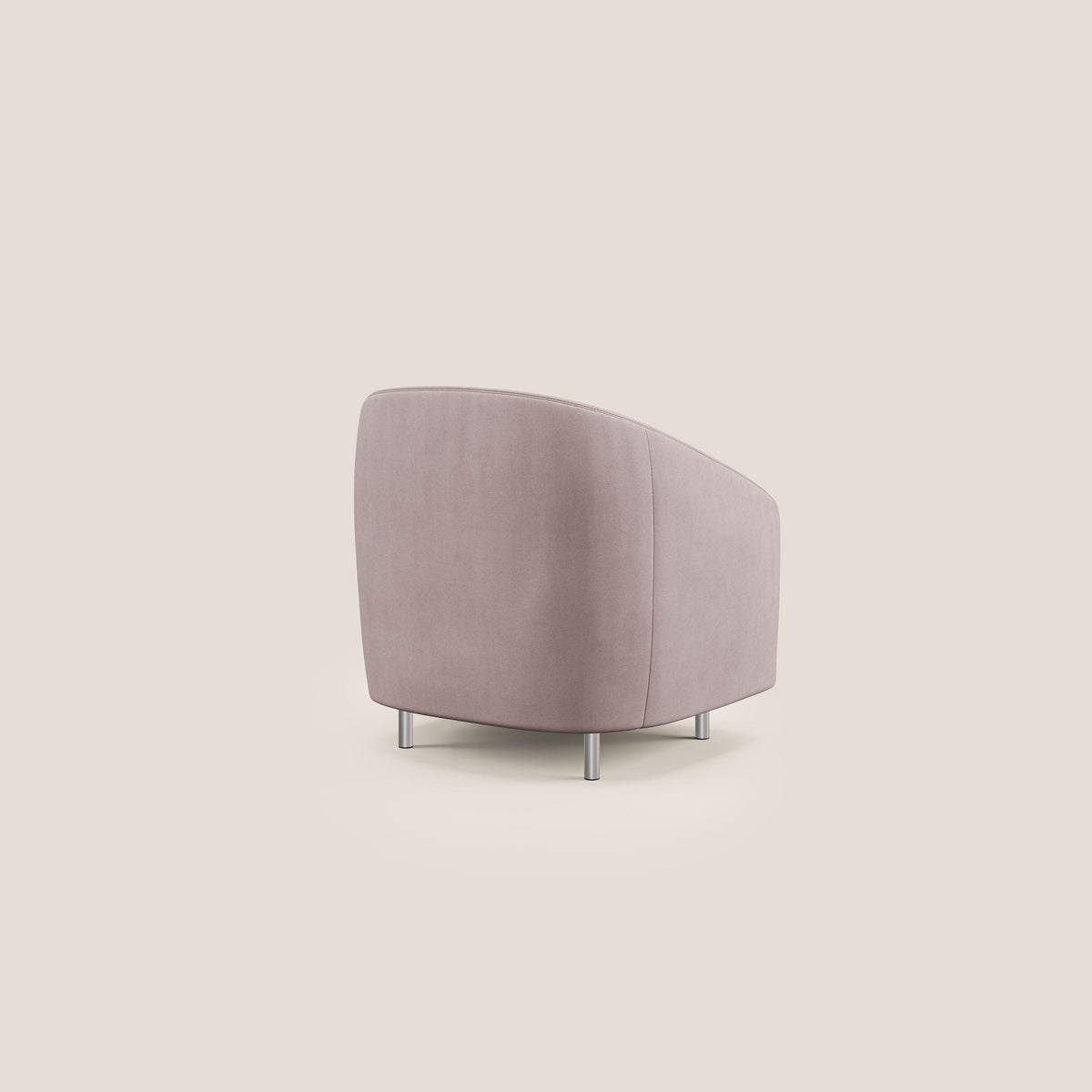 Sally Poltroncina in tessuto morbido impermeabile T02 rosa - divitt.sbs