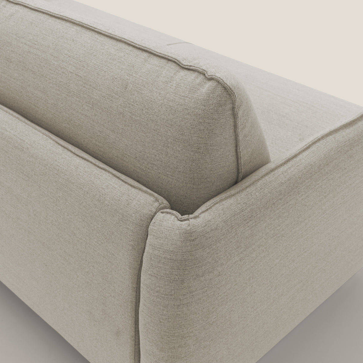 Texas Divano letto matrimoniale moderno in tessuto impermeabile T19 sabbia - divitt.sbs