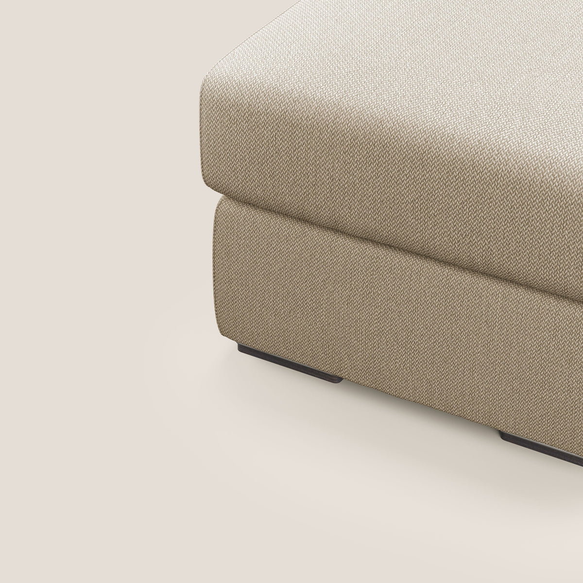 Sun pouf apribile contenitore in tessuto smacchiabile ad acqua T05 beige - divitt.sbs