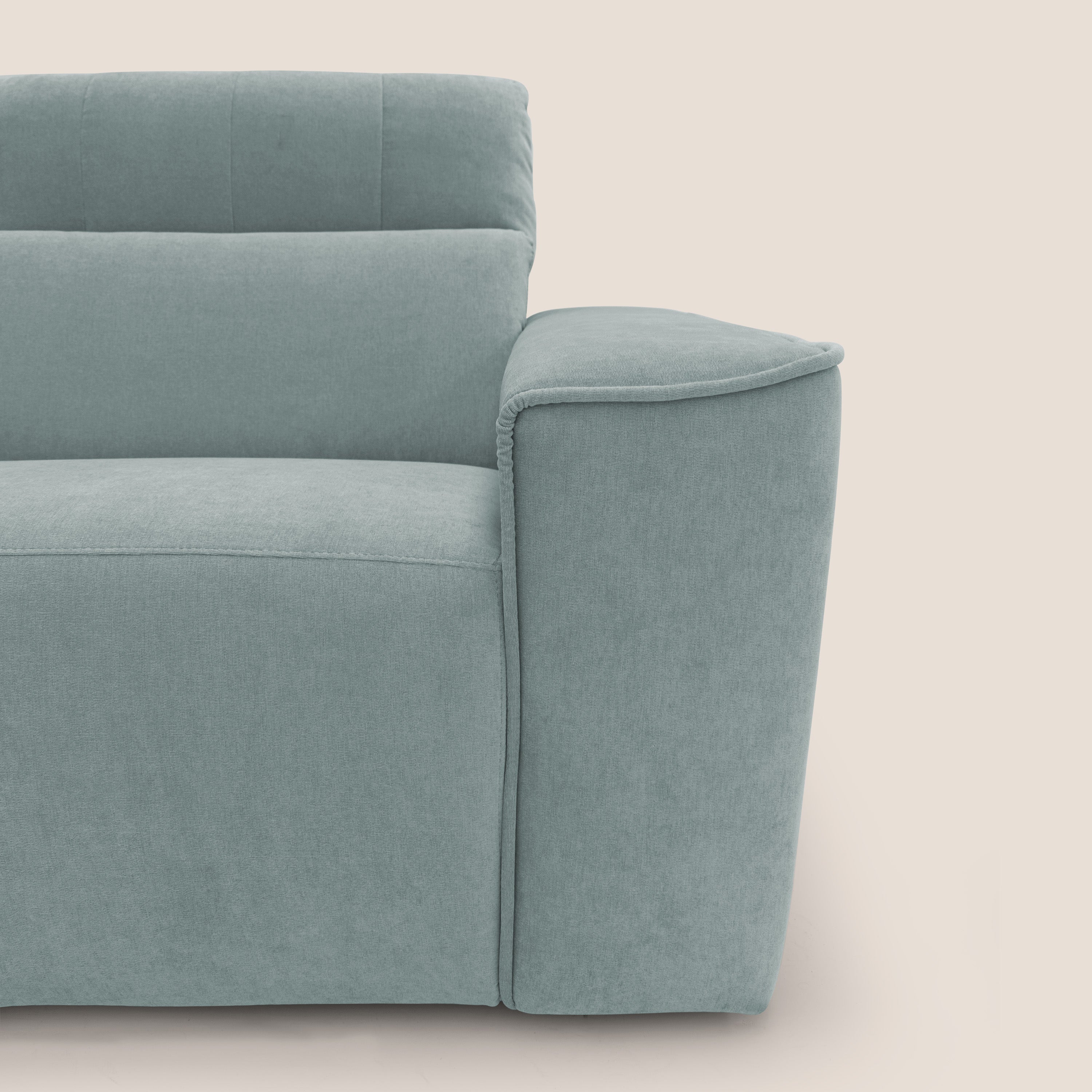 Clark Divano modulare con opzione relax elettrico in tessuto smacchiabile impermeabile T17 - divitt.sbs