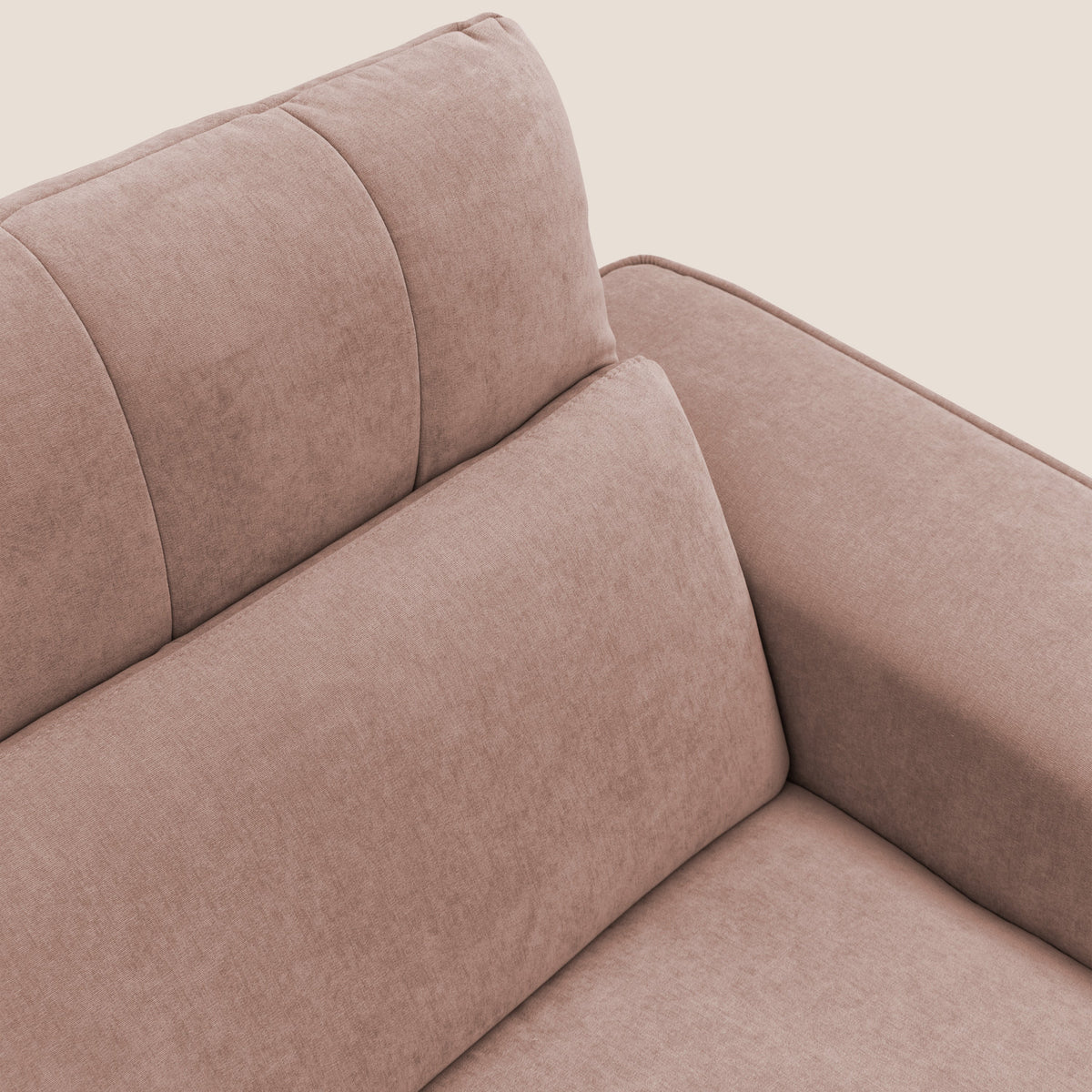 Clark Divano modulare con opzione relax elettrico in tessuto smacchiabile impermeabile T17 rosa - divitt.sbs