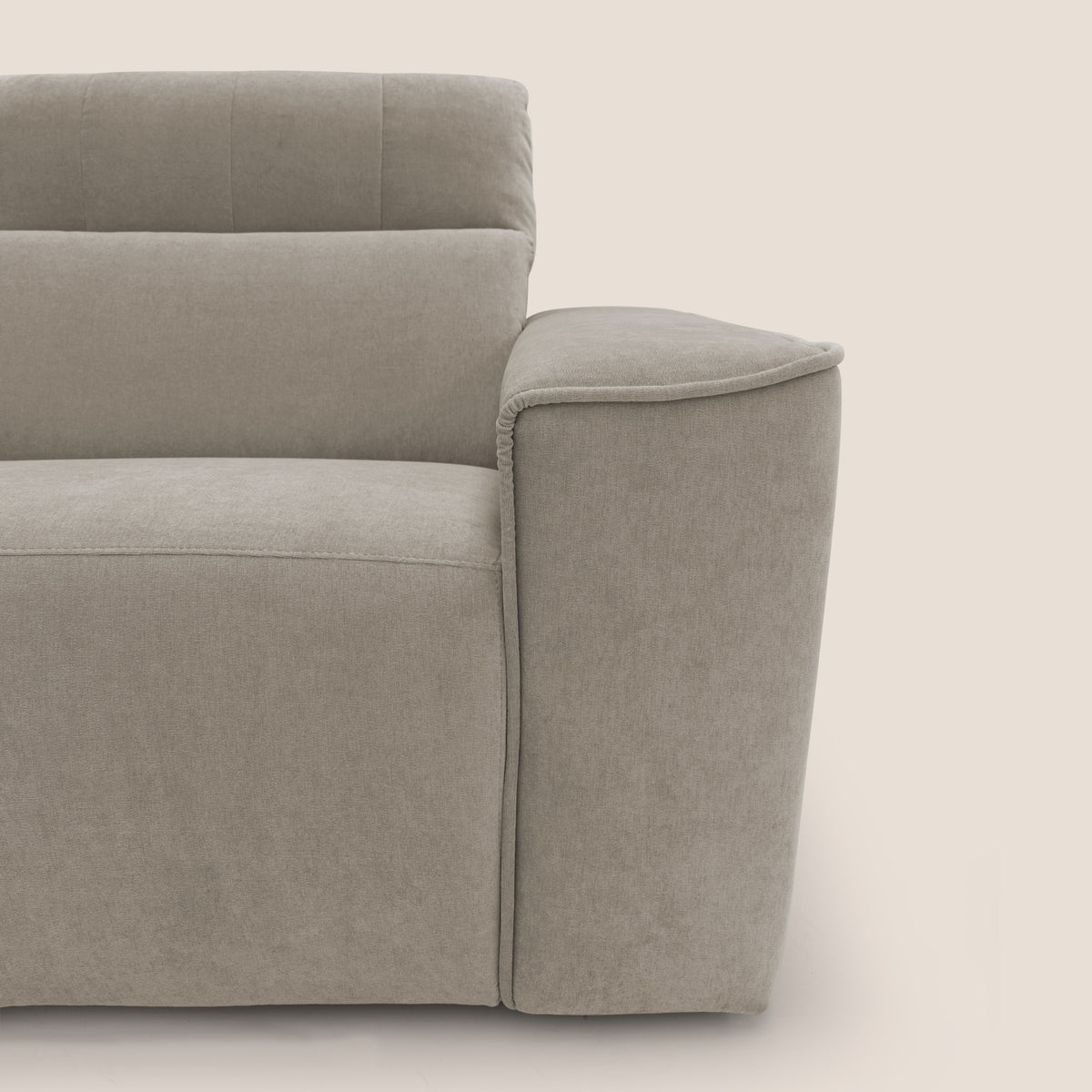 Clark Divano modulare con opzione relax elettrico in tessuto smacchiabile impermeabile T17 - divitt.sbs
