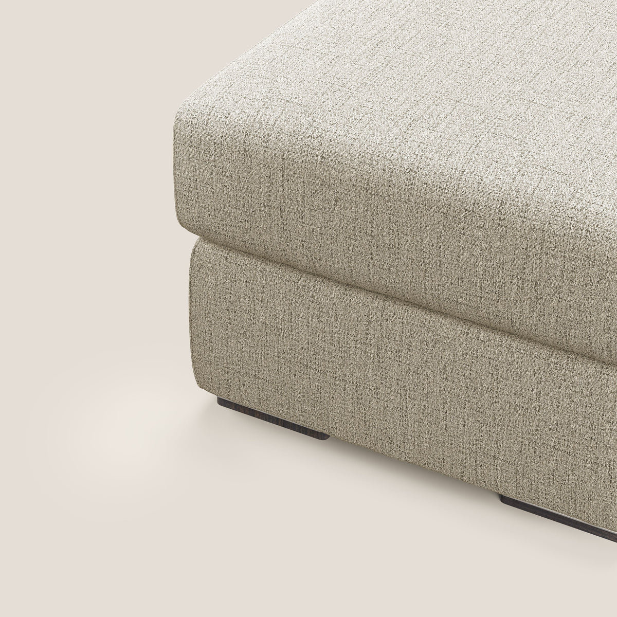Sun pouf apribile contenitore in tessuto impermeabile fiammato T03 beige - divitt.sbs