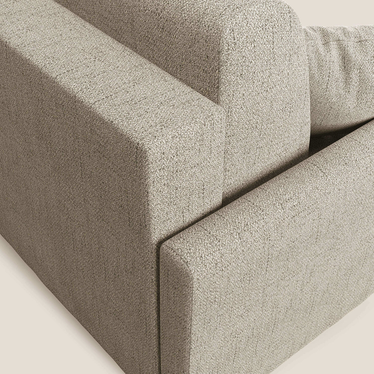 Edgar divano letto matrimoniale in tessuto felis impermeabile T03 beige - divitt.sbs