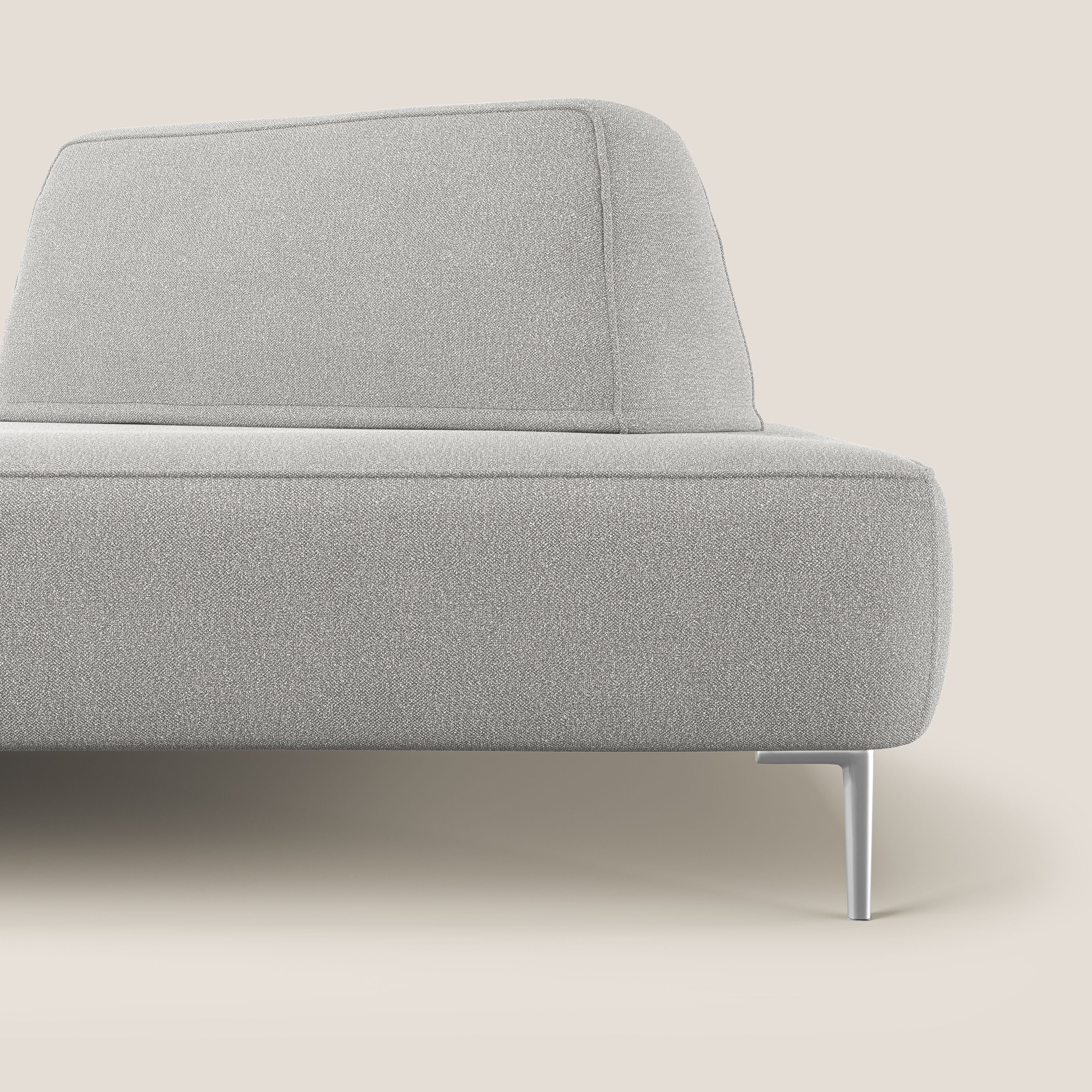 Newton divano modulare con schienali movibili T07 grigio - divitt.sbs